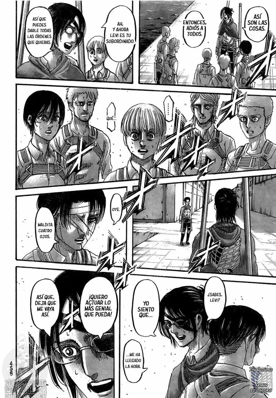 Shingeki no Kyojin Capítulo 132 - página 32
