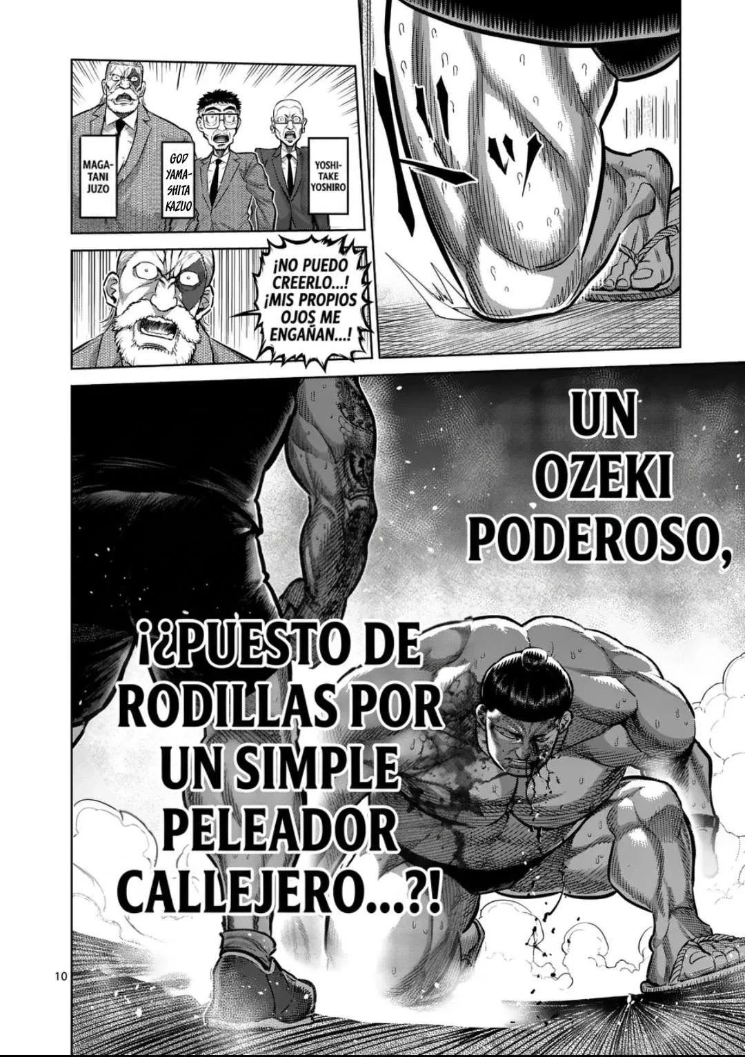 Kengan Omega Capítulo 365 - página 10