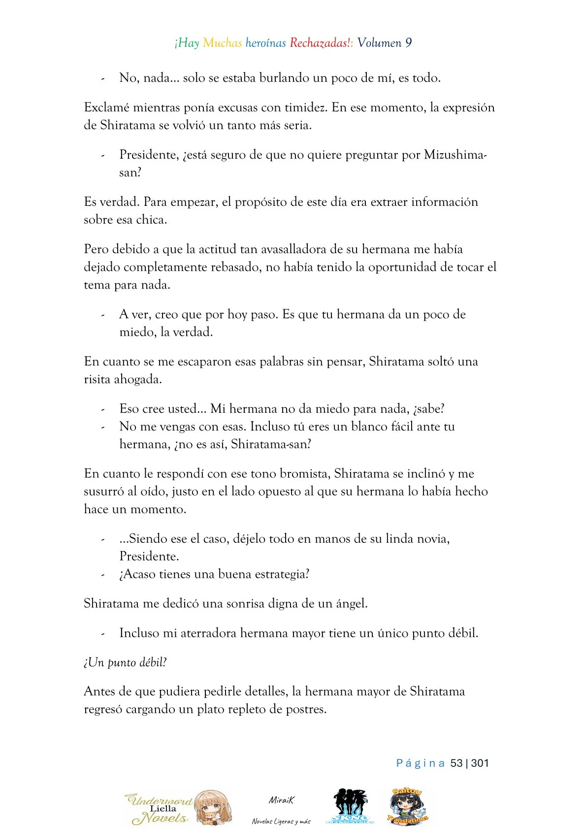 Makeine: Too Many Losing Heroines! Capítulo 9.1 - página 51