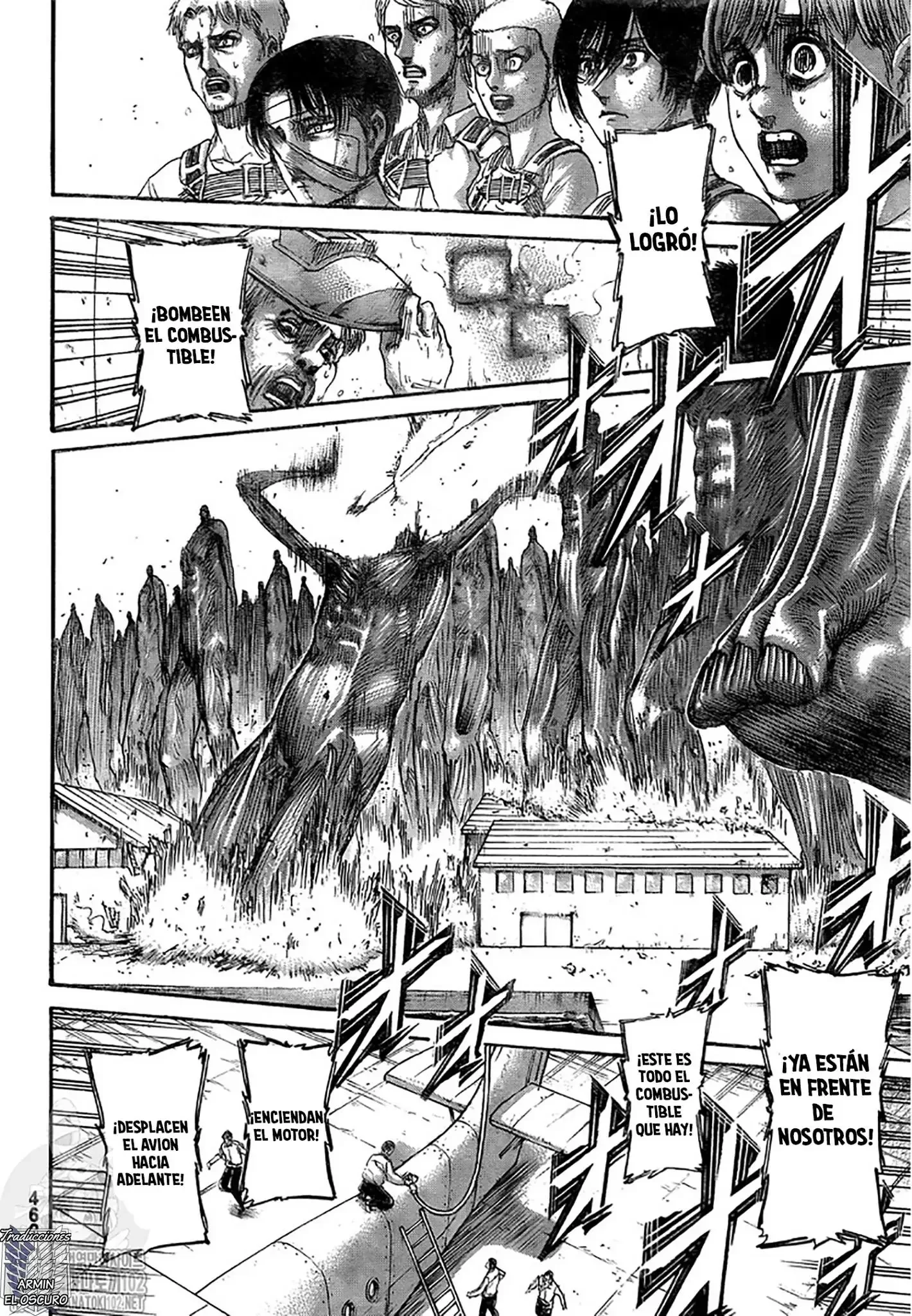 Shingeki no Kyojin Capítulo 132 - página 38