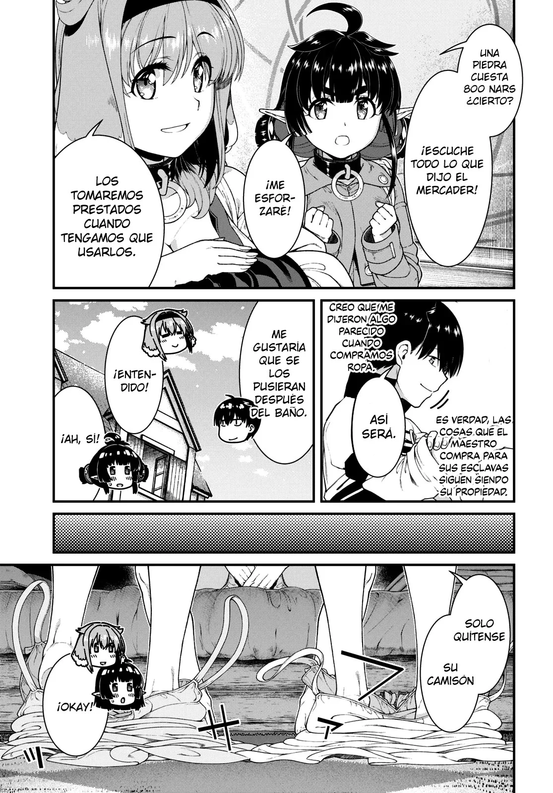Isekai Meikyuu de Harem o Capítulo 83 - página 9
