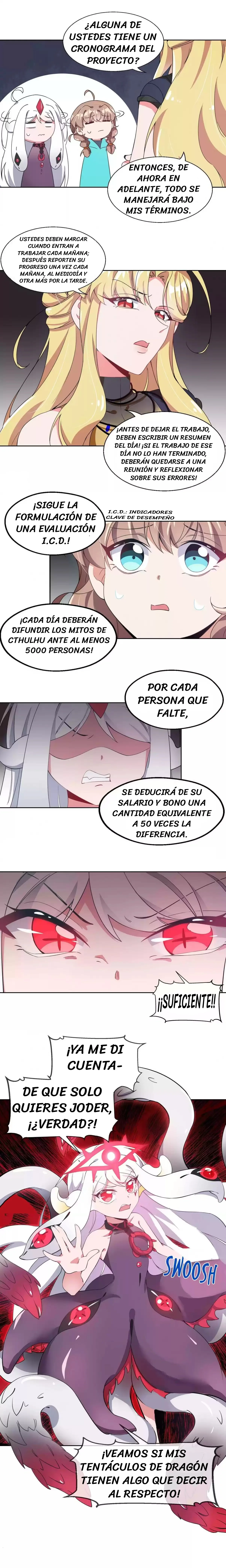 ¡TRABAJANDO HORAS EXTRAS PARA DESTRUIR EL MUNDO! Capítulo 12 - página 6