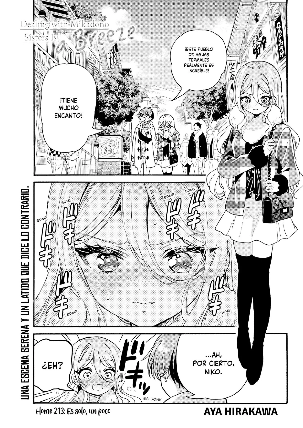 Mikadono Sanshimai wa Angai, Choroi. Capítulo 213 - página 1