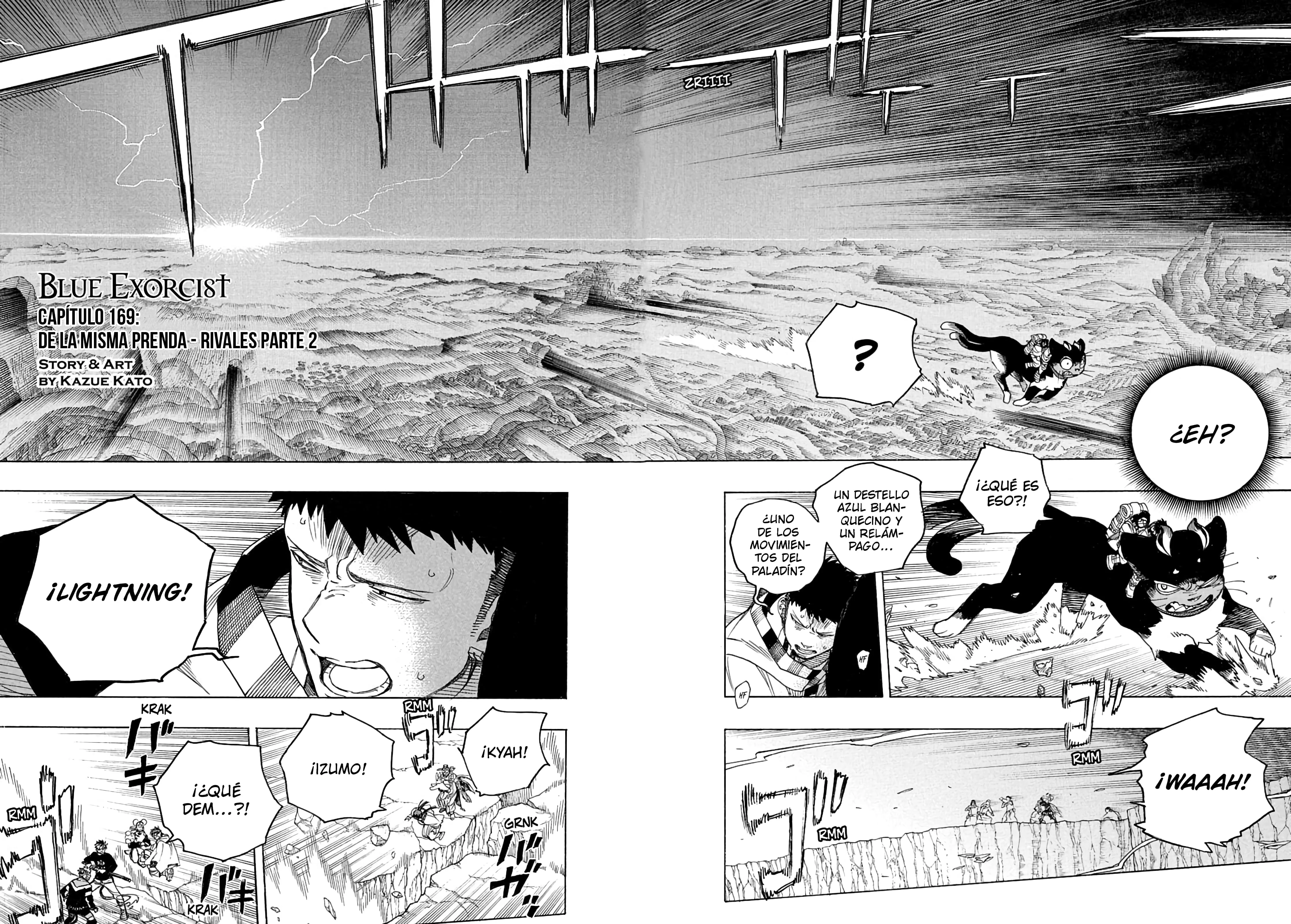 Ao No Exorcist Capítulo 169 - página 4