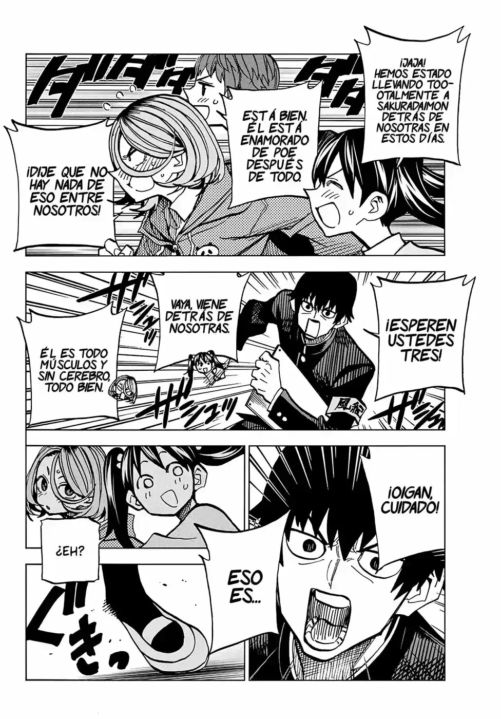 Ponkotsu Fuukiiin to Skaato take ga Futekisetsu na JK no Hanashi Capítulo 4 - página 2