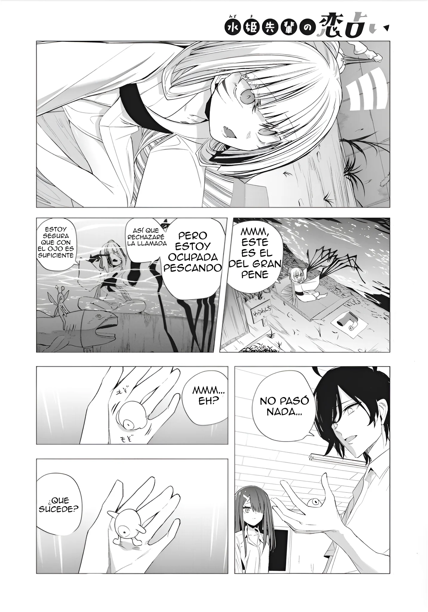 Mizuki-senpai Es Una Adivinadora De Amor Capítulo 43 - página 14