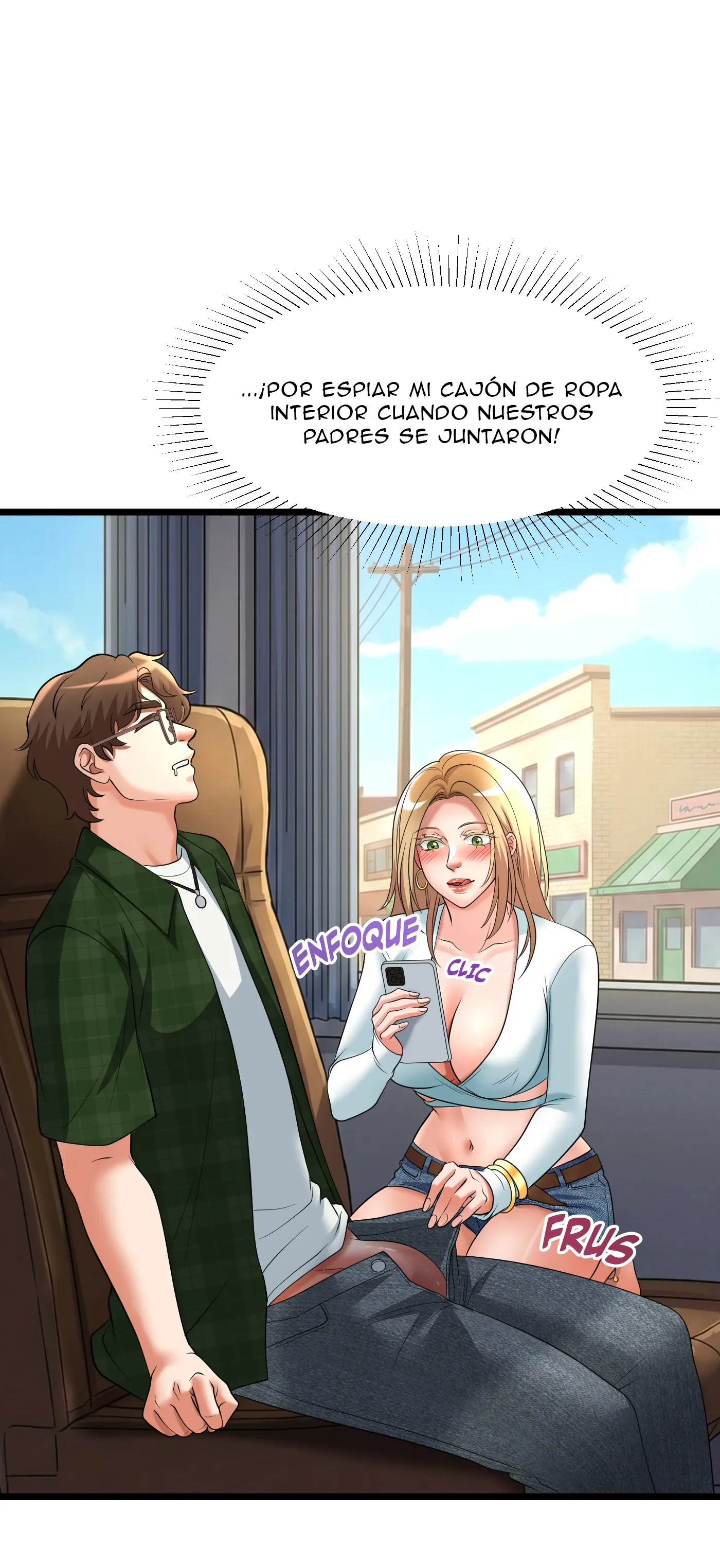 En ruta con mi hermanastra (Sin censura) Capítulo 2 - página 22