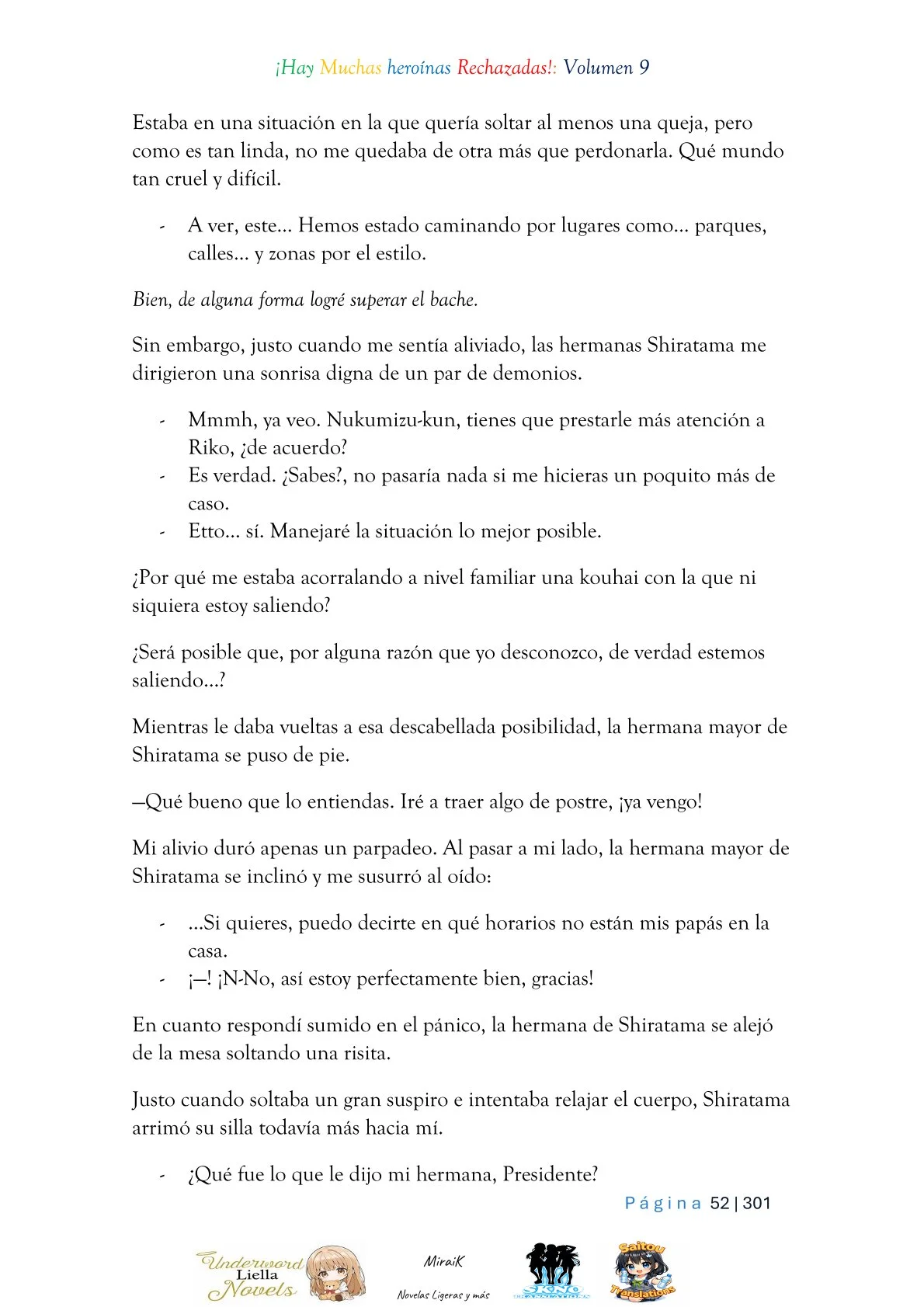Makeine: Too Many Losing Heroines! Capítulo 9.1 - página 50