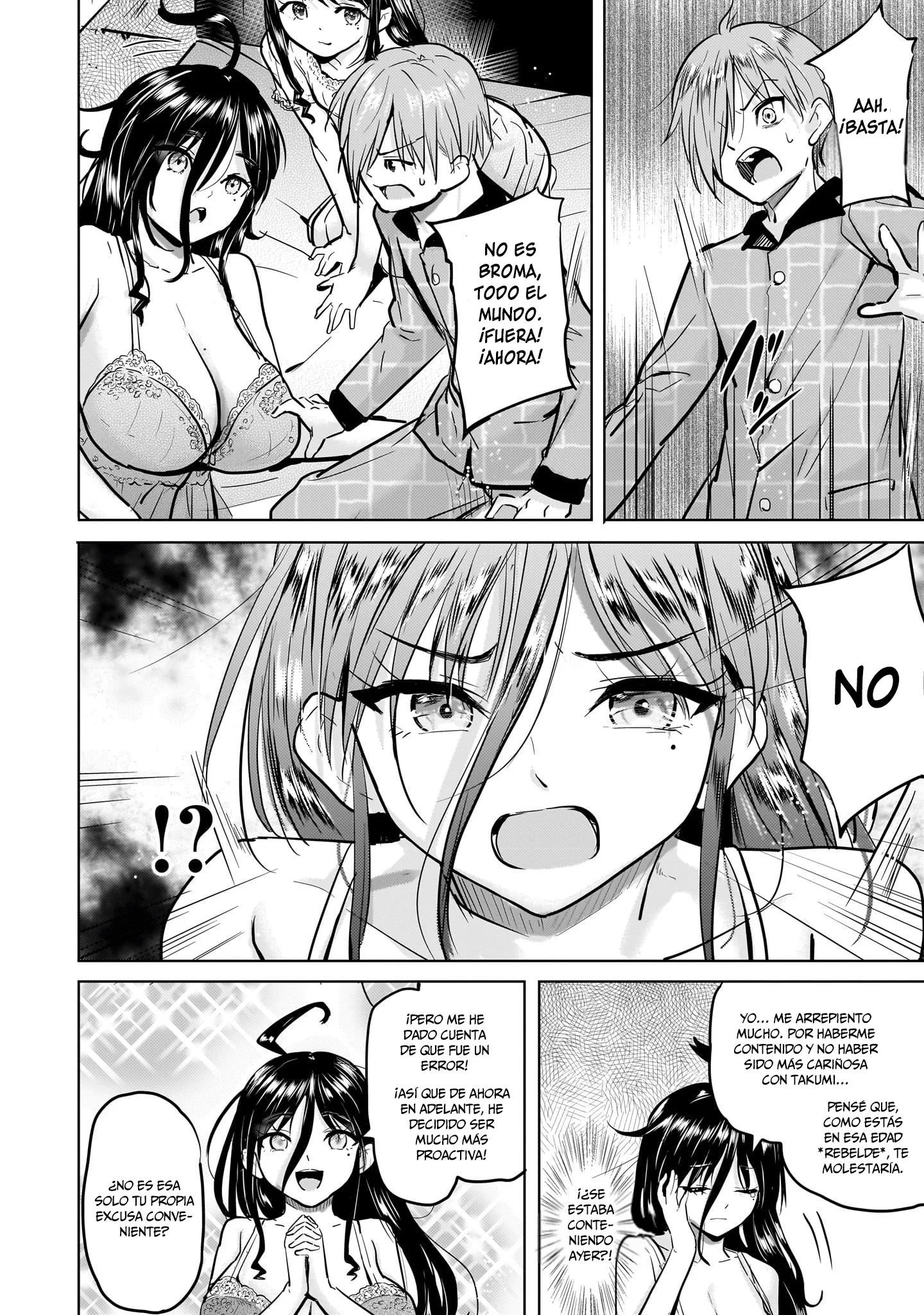 Yonin no Mama no Sei de Ore no Rabukome ga Mama Naranai Capítulo 4 - página 29