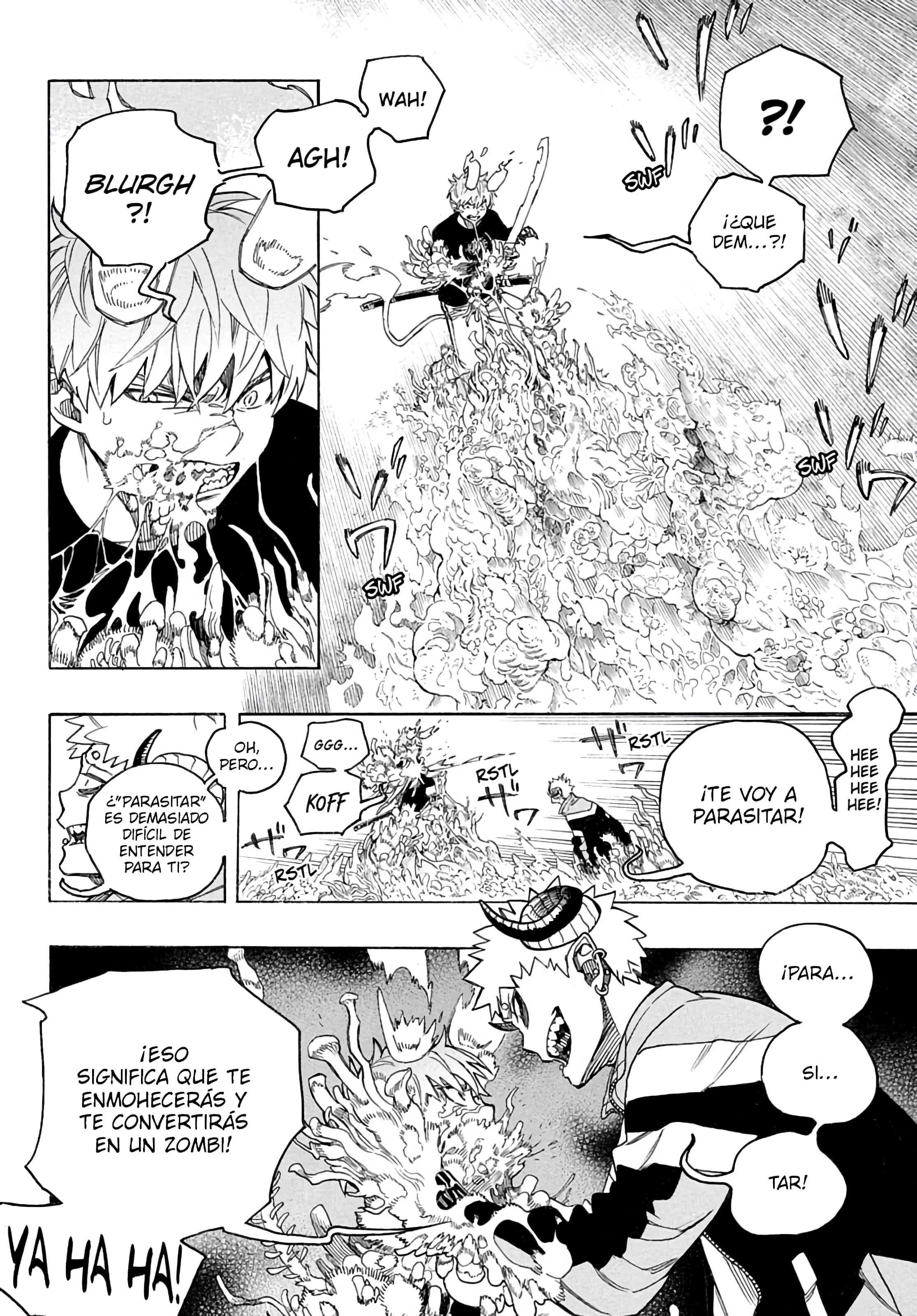 Ao No Exorcist Capítulo 167 - página 8