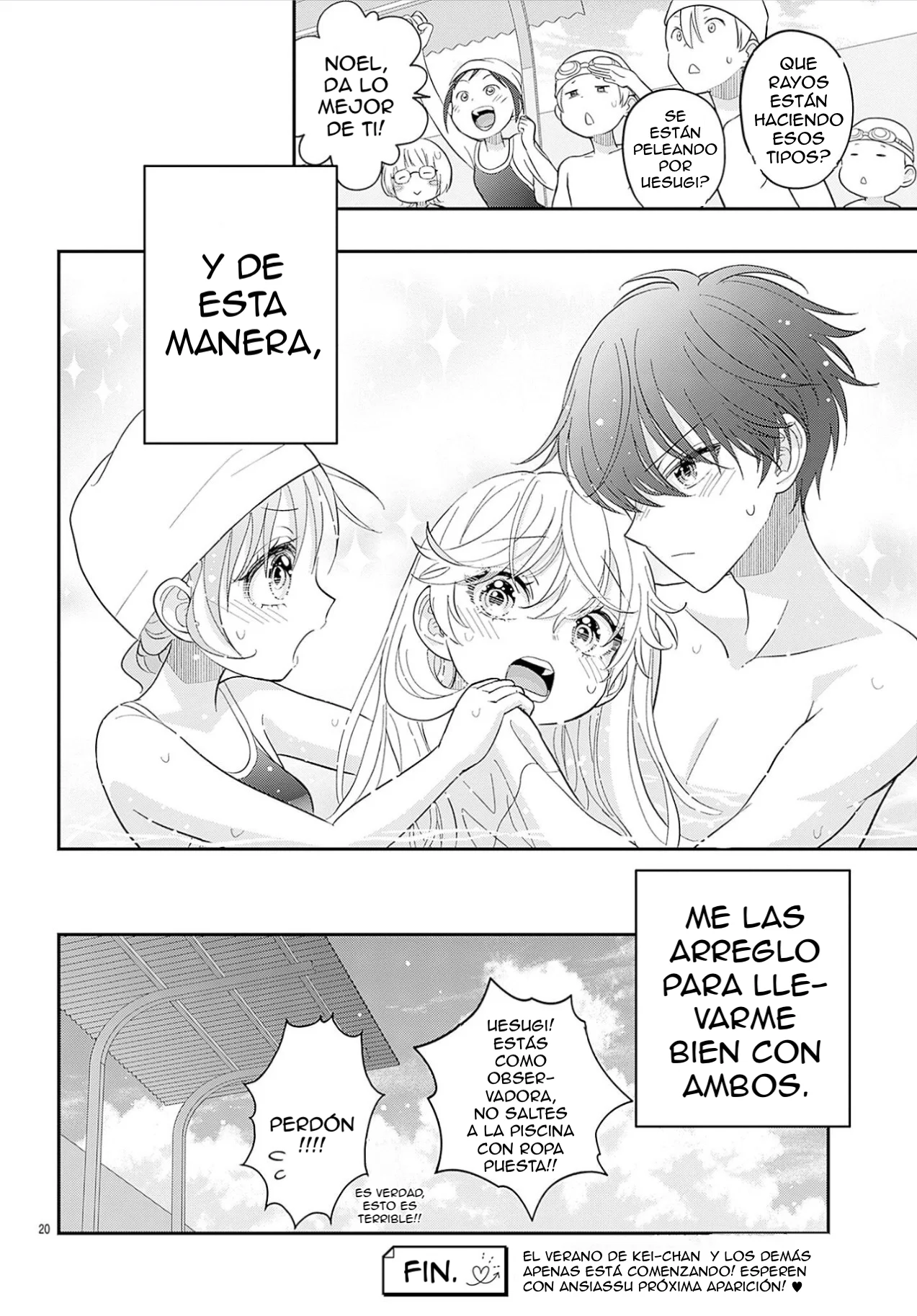 Uesugi Kun Wa Onnanoko Wo Yametai Capítulo 34.5 - página 22