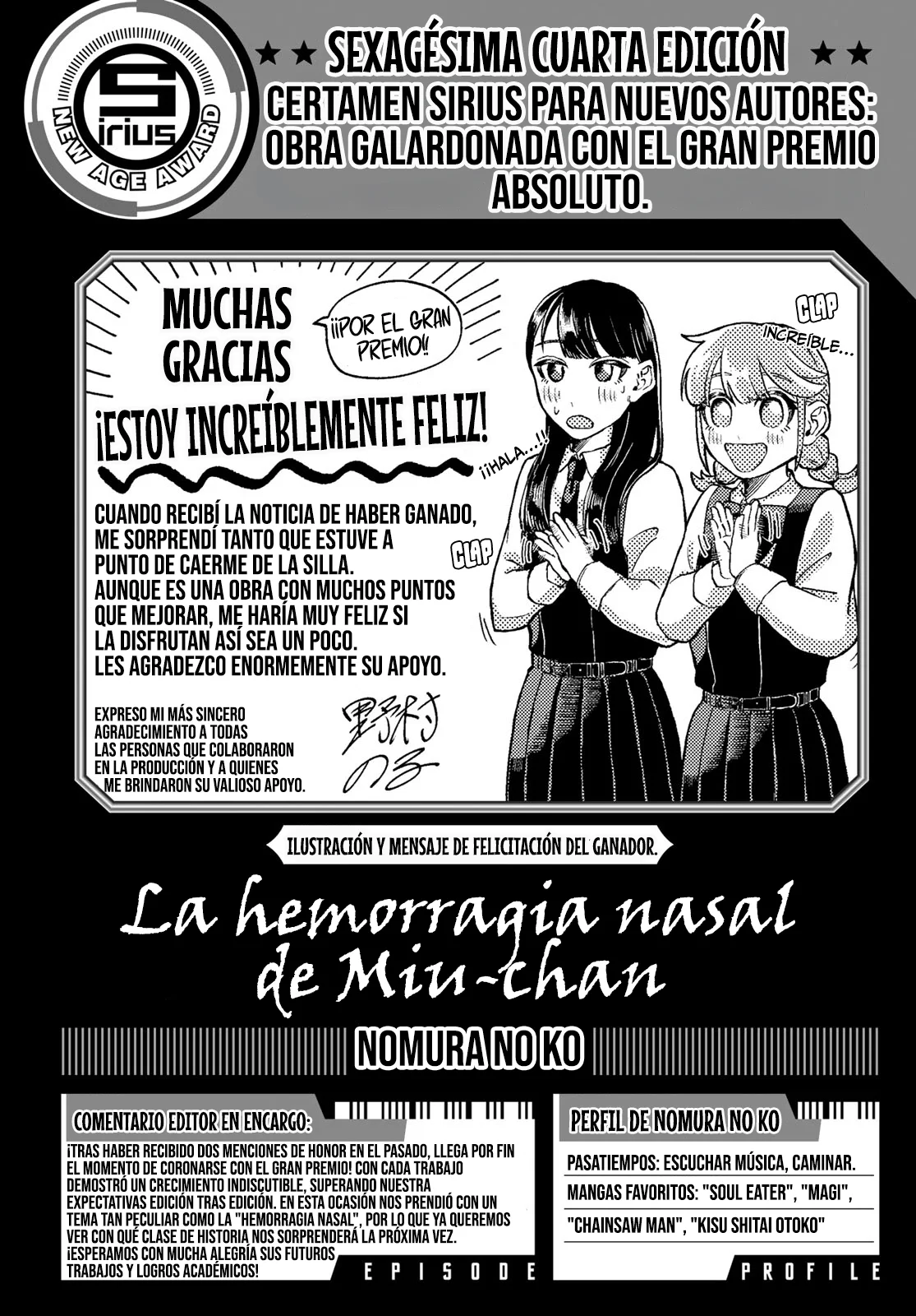 La hemorragia nasal de Miu-chan Capítulo 1 - página 38