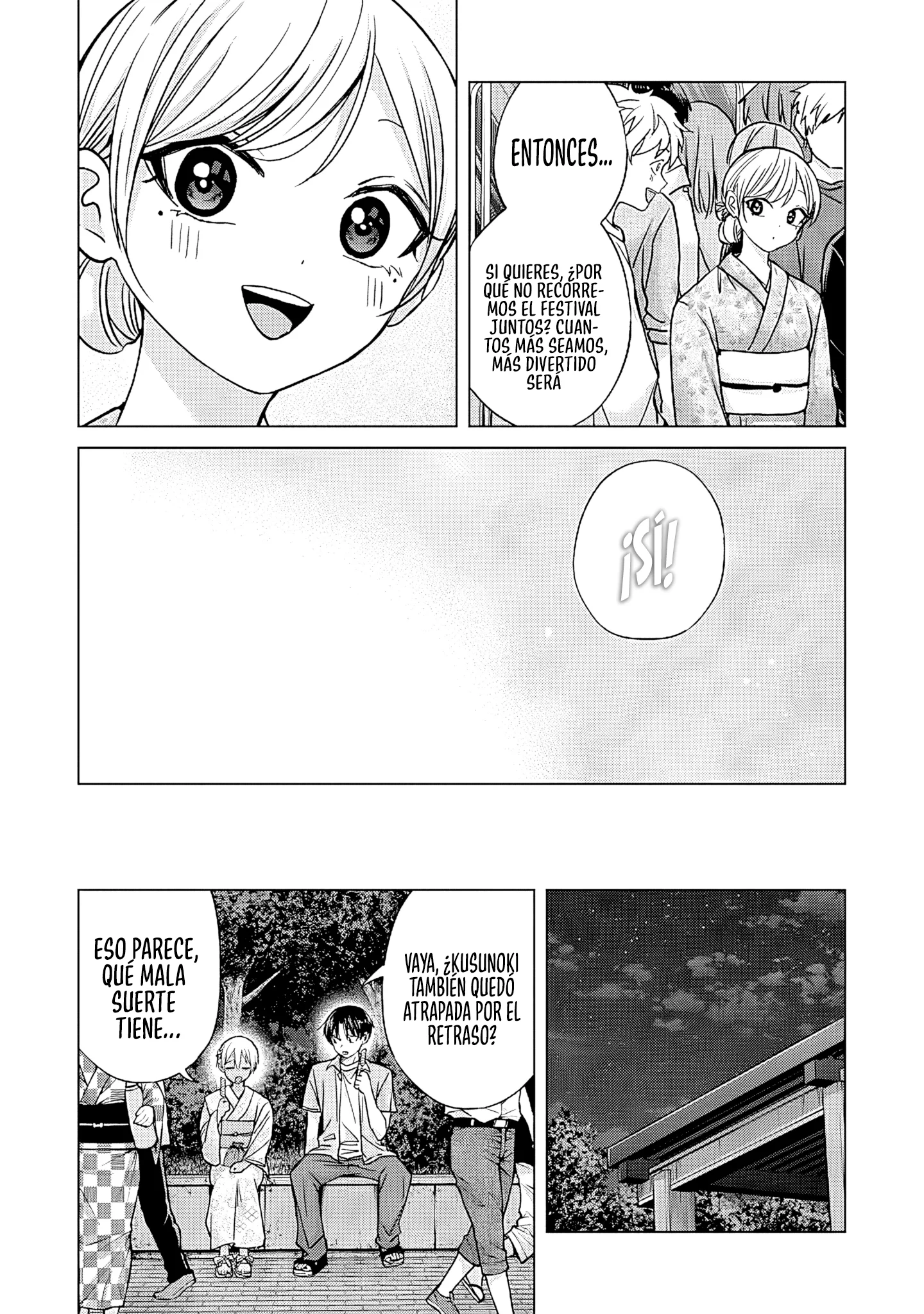 Kusunoki-san wa koukou Debut ni Shippaishiteiru Capítulo 59.1 - página 15