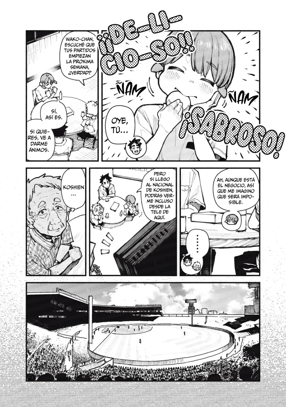 Eres una gran bateadora Capítulo 6 - página 10