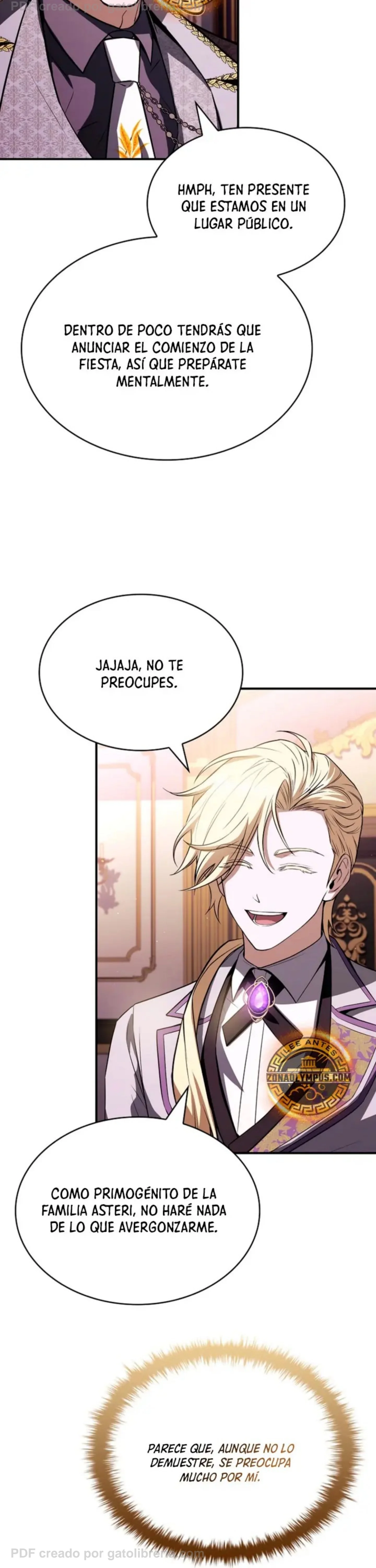 No me interesa ser el sucesor; mejor me dedicaré a sanar. Capítulo 18 - página 31
