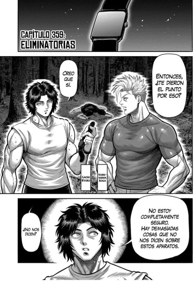 Kengan Omega Capítulo 359 - página 1