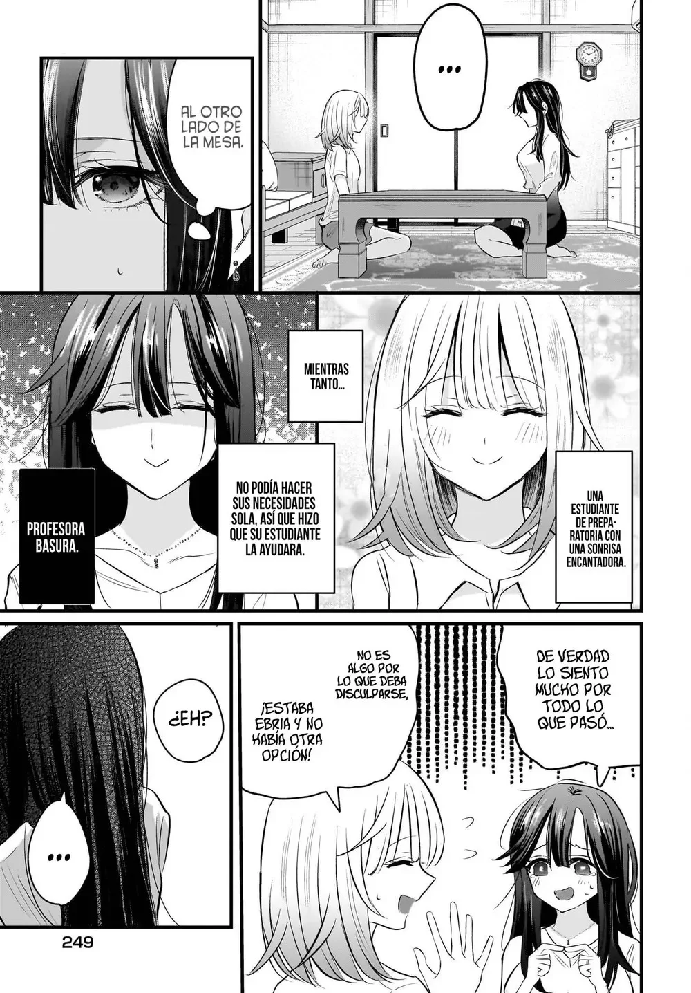 Hitozuma Kyoushi ga Oshiego no Joshikousei ni Dohamari Suru Hanash Capítulo 3 - página 24