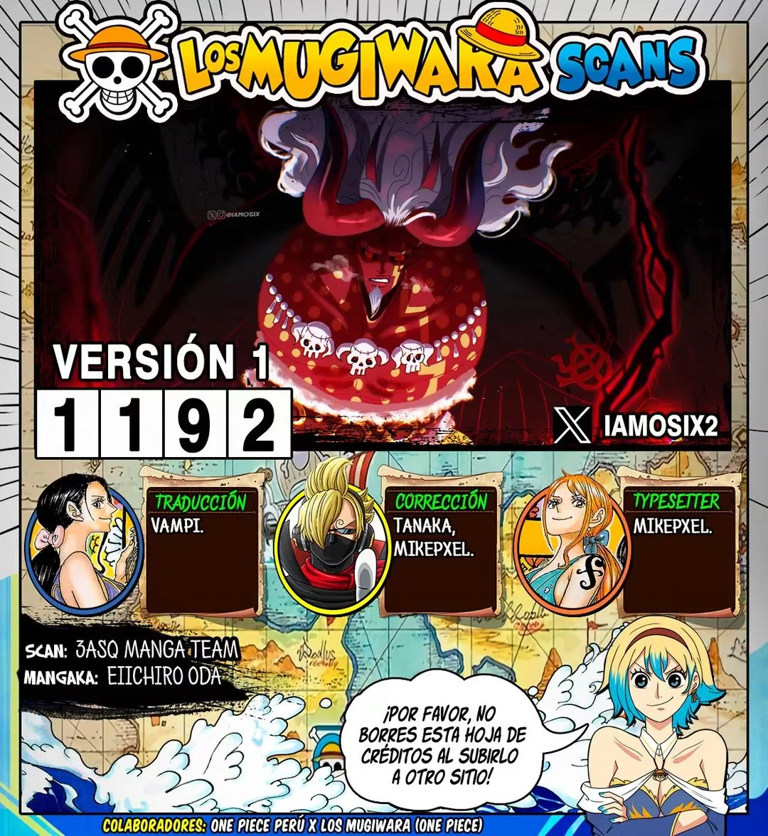 One Piece Capítulo 1192 - página 1
