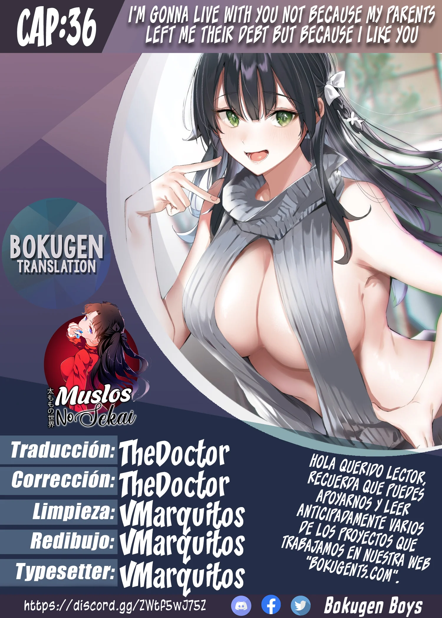 Ryoushin no Shakkin wo Katagawari shite Morau Jouken wa Nihonichi Kawaii Joshikousei to Issho ni Kurasu Koto deshita Capítulo 36 - página 1
