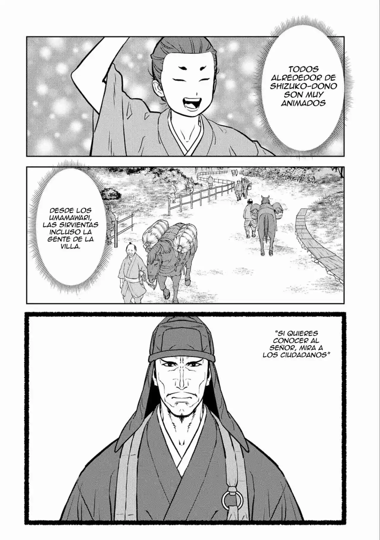 Sengoku Komachi Kuroutan: Noukou Giga Capítulo 71 - página 34