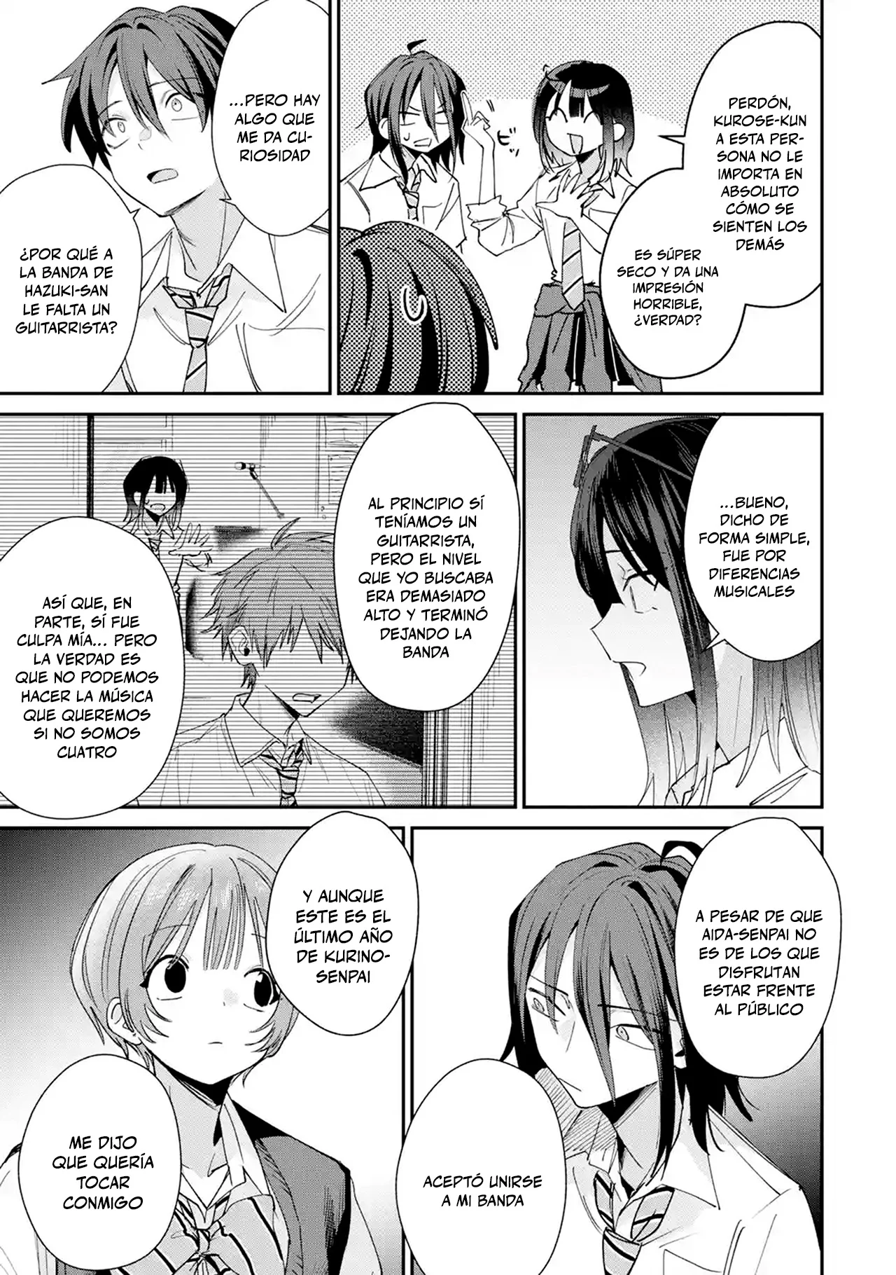 Haimiya-senpai wa Kowakute Kawaii Capítulo 37 - página 8