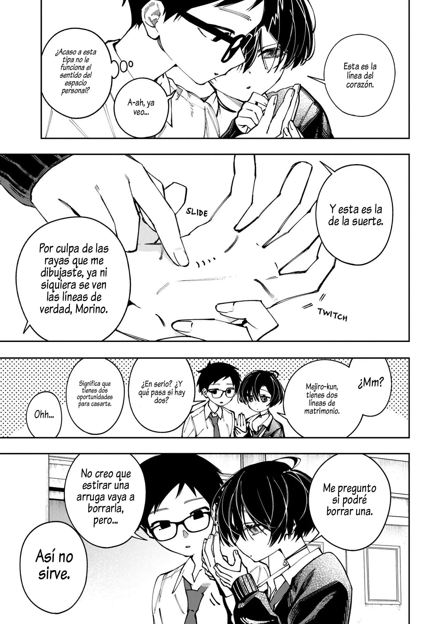 Morino-san No Me Deja En Paz Capítulo 1 - página 15