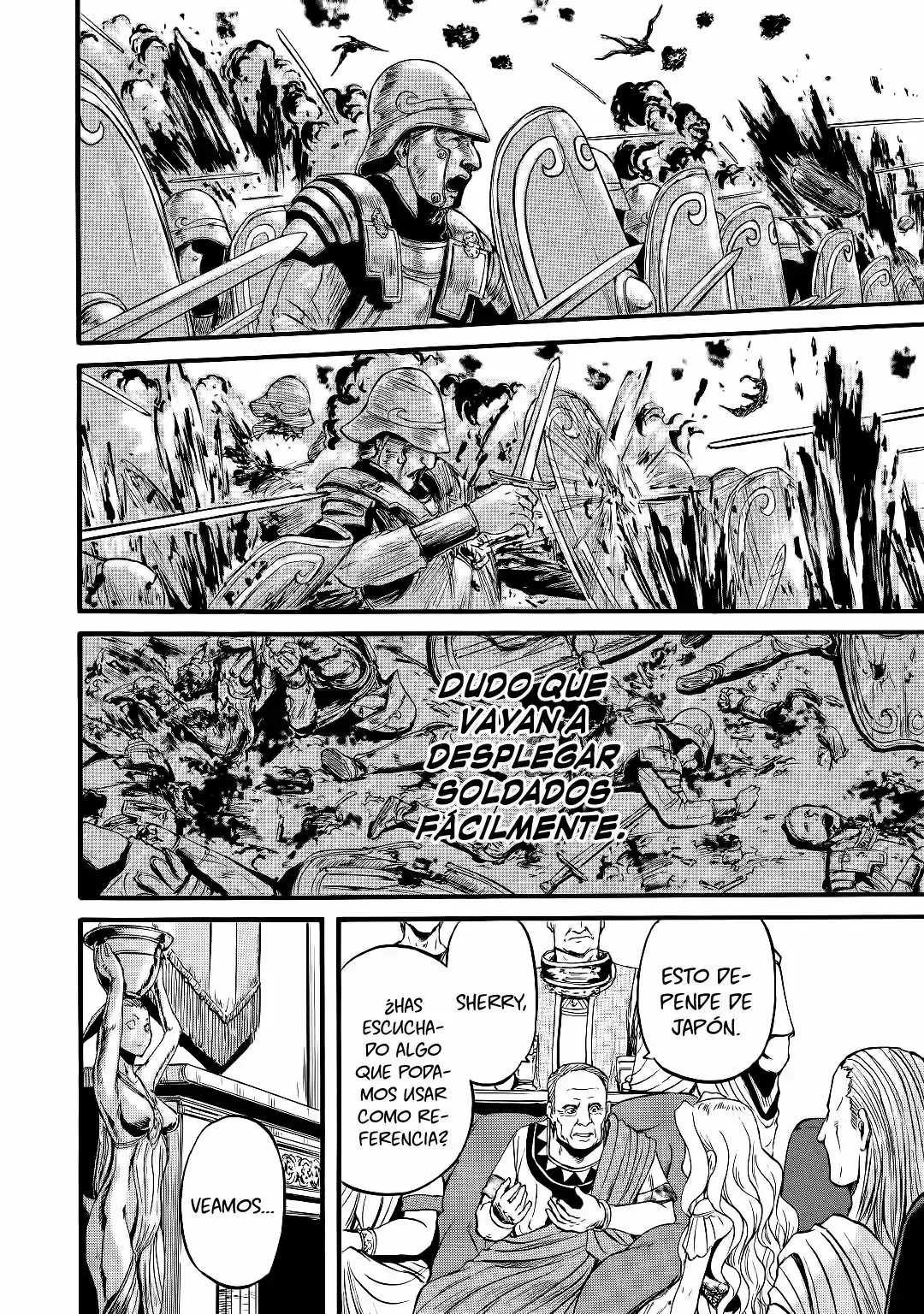 Gate: ¡Así lucharon allí las Fuerzas de Autodefensa de Japón! Capítulo 91 - página 17