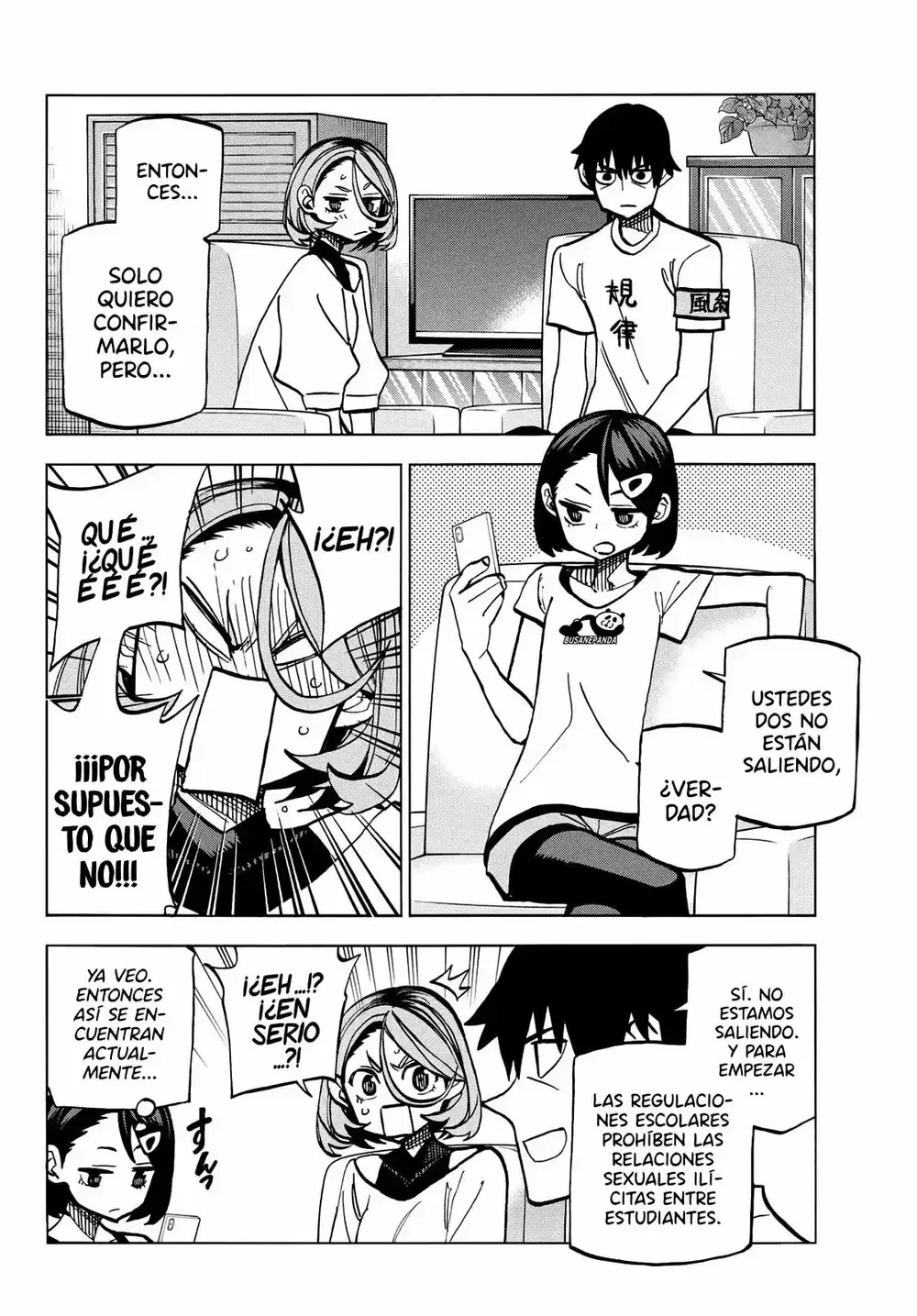 Ponkotsu Fuukiiin to Skaato take ga Futekisetsu na JK no Hanashi Capítulo 9 - página 10