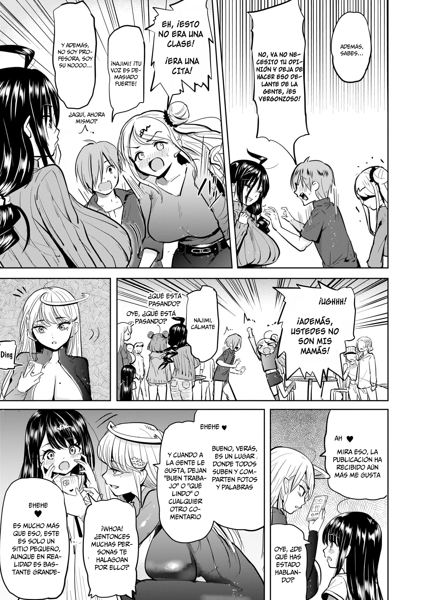 Yonin no Mama no Sei de Ore no Rabukome ga Mama Naranai Capítulo 5 - página 34