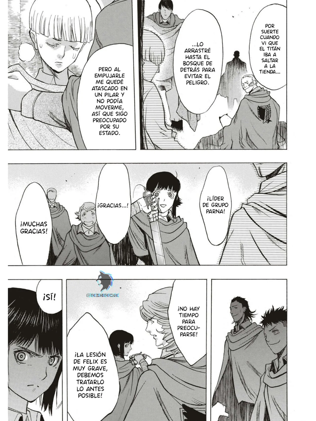 Shingeki no Kyojin: Antes de la Caída Capítulo 65 - página 32