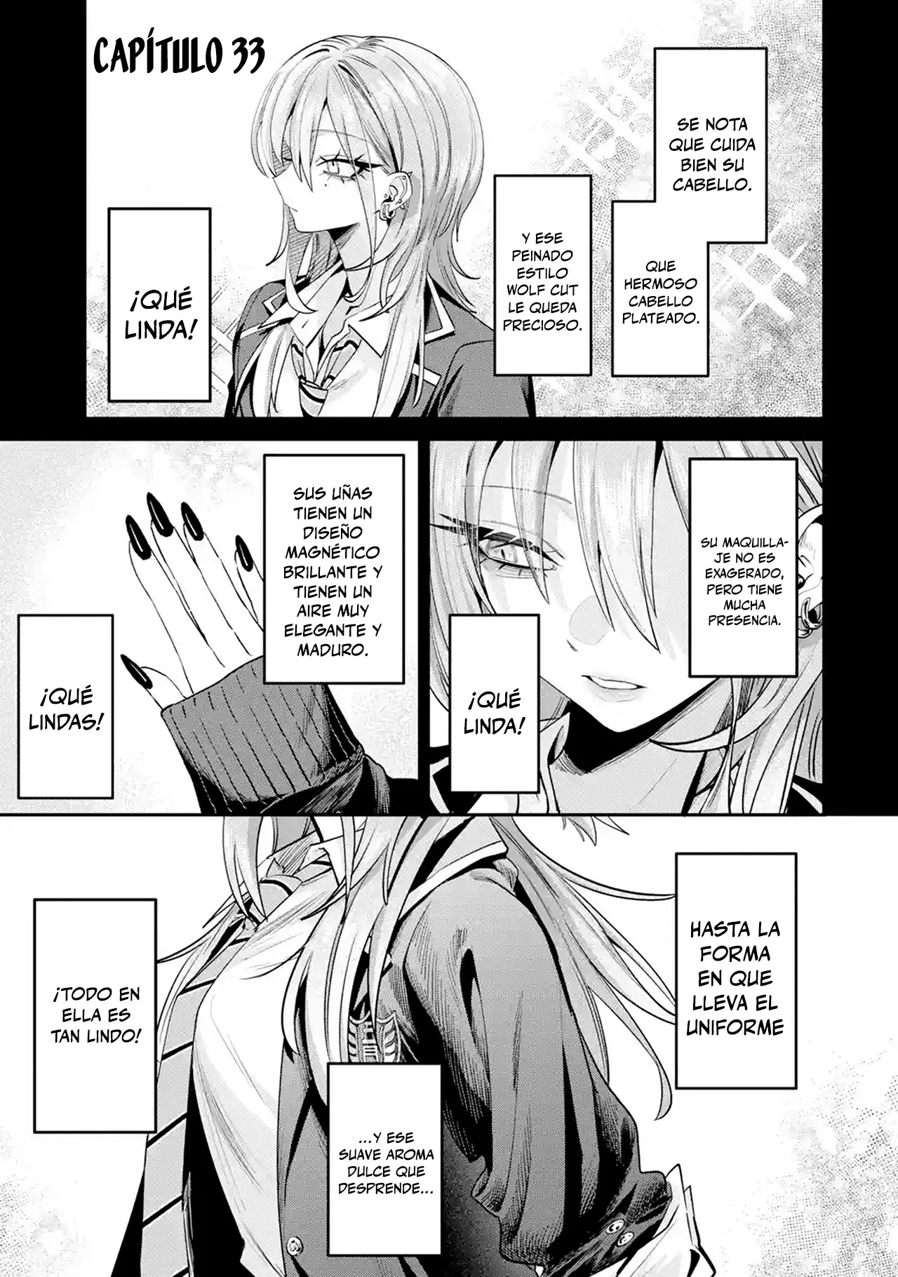 Haimiya-senpai wa Kowakute Kawaii Capítulo 33 - página 1