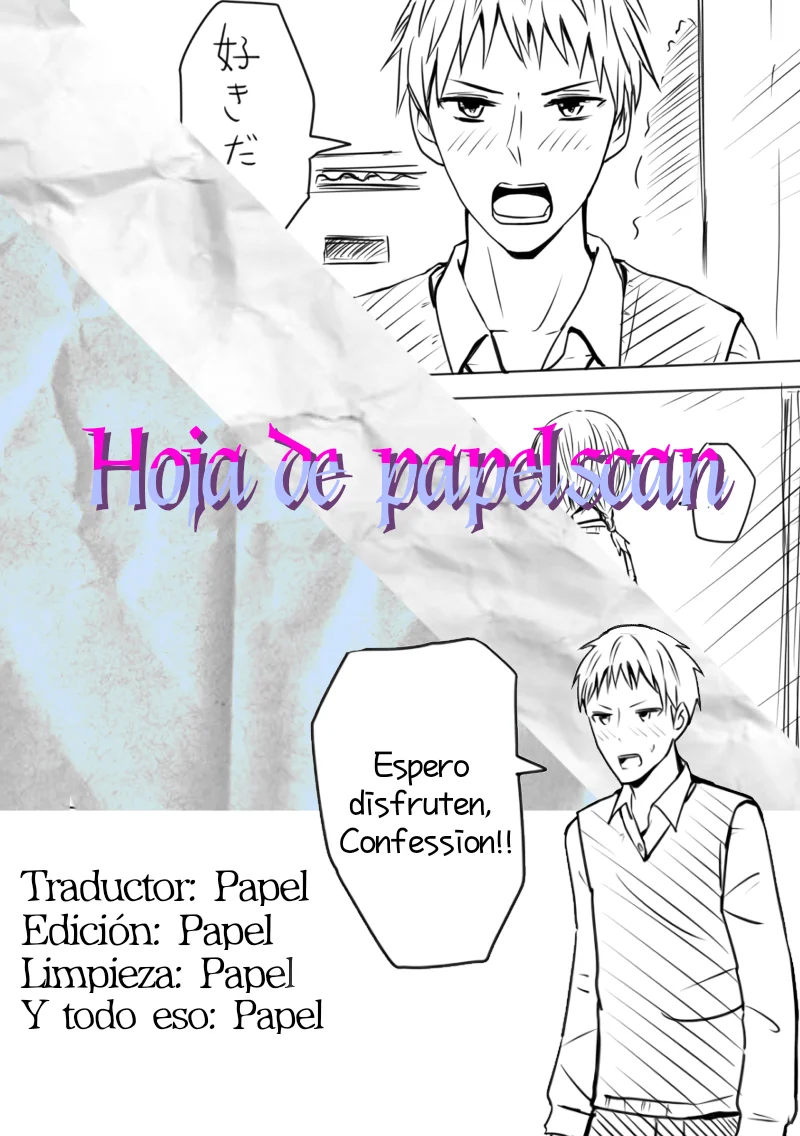Confession Capítulo 1 - página 1