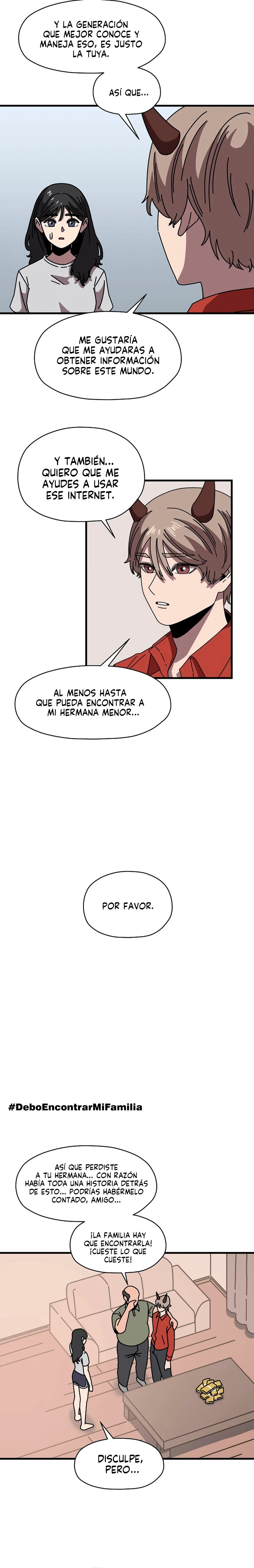 Protegiendo Temporalmente a un Demonio Capítulo 8 - página 17