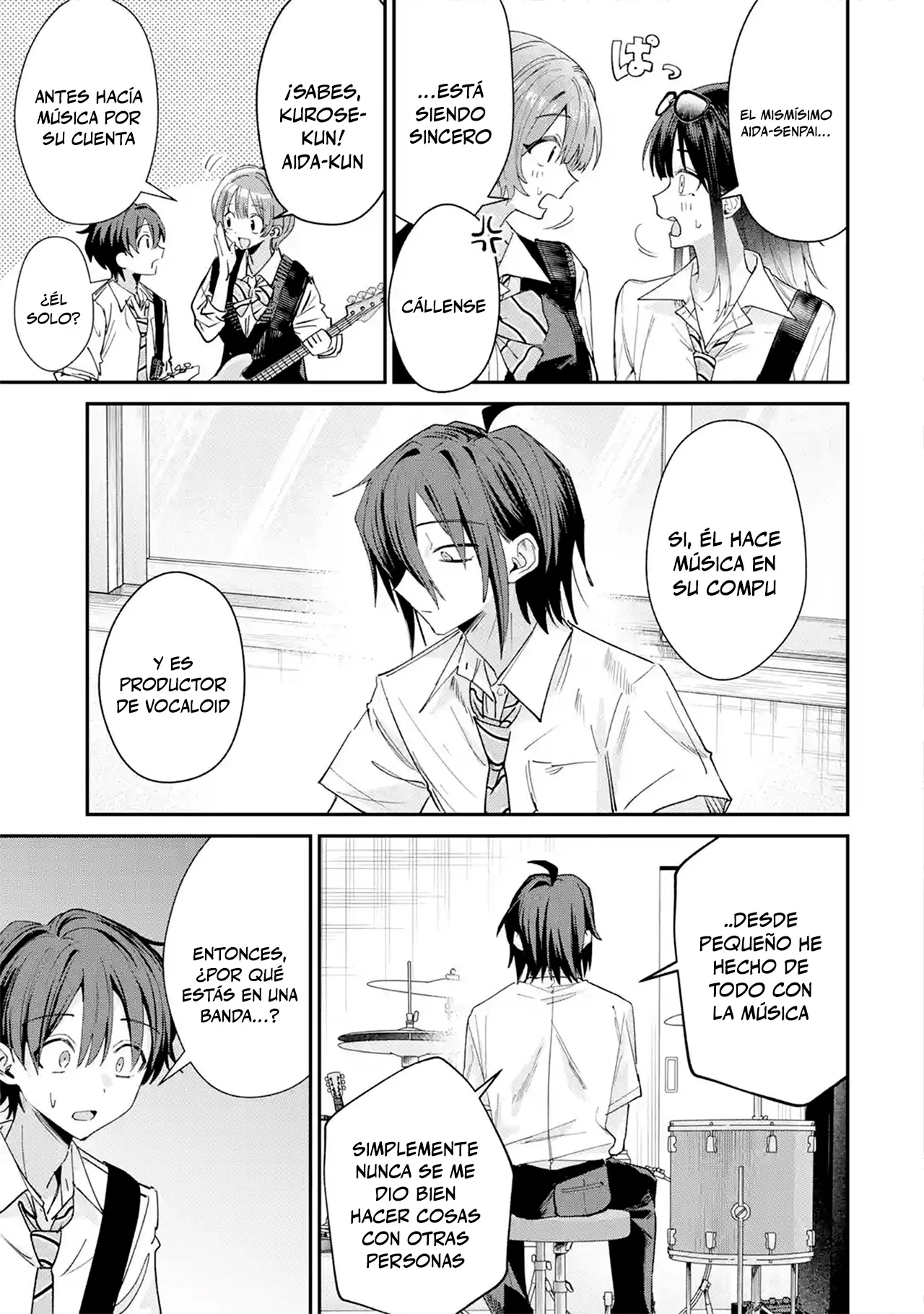 Haimiya-senpai wa Kowakute Kawaii Capítulo 41 - página 3