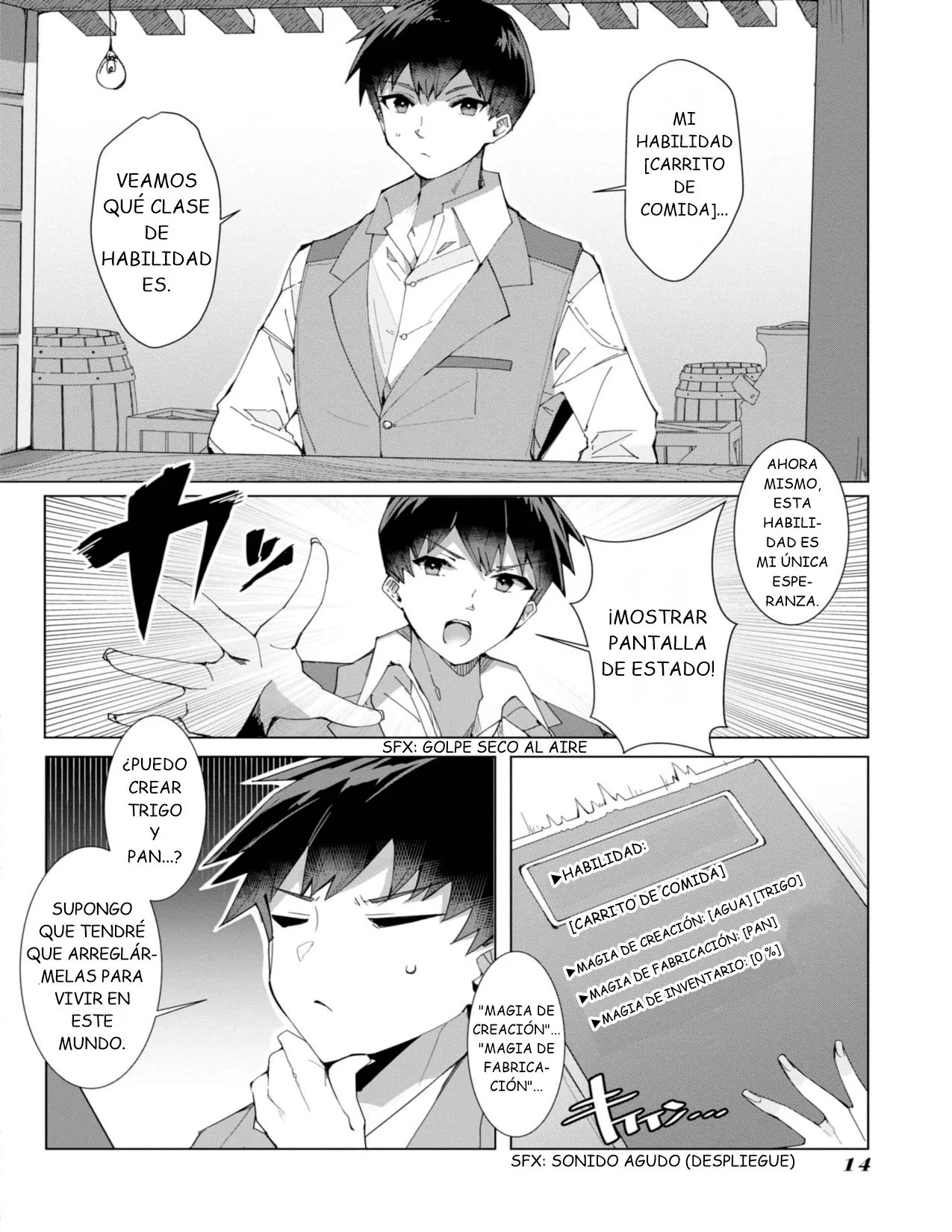 Shokuryou Seisei Skill wo Te ni Ireta node, Isekai de Shoukai wo Tachi Ageyou to Omoimasu Capítulo 1 - página 16