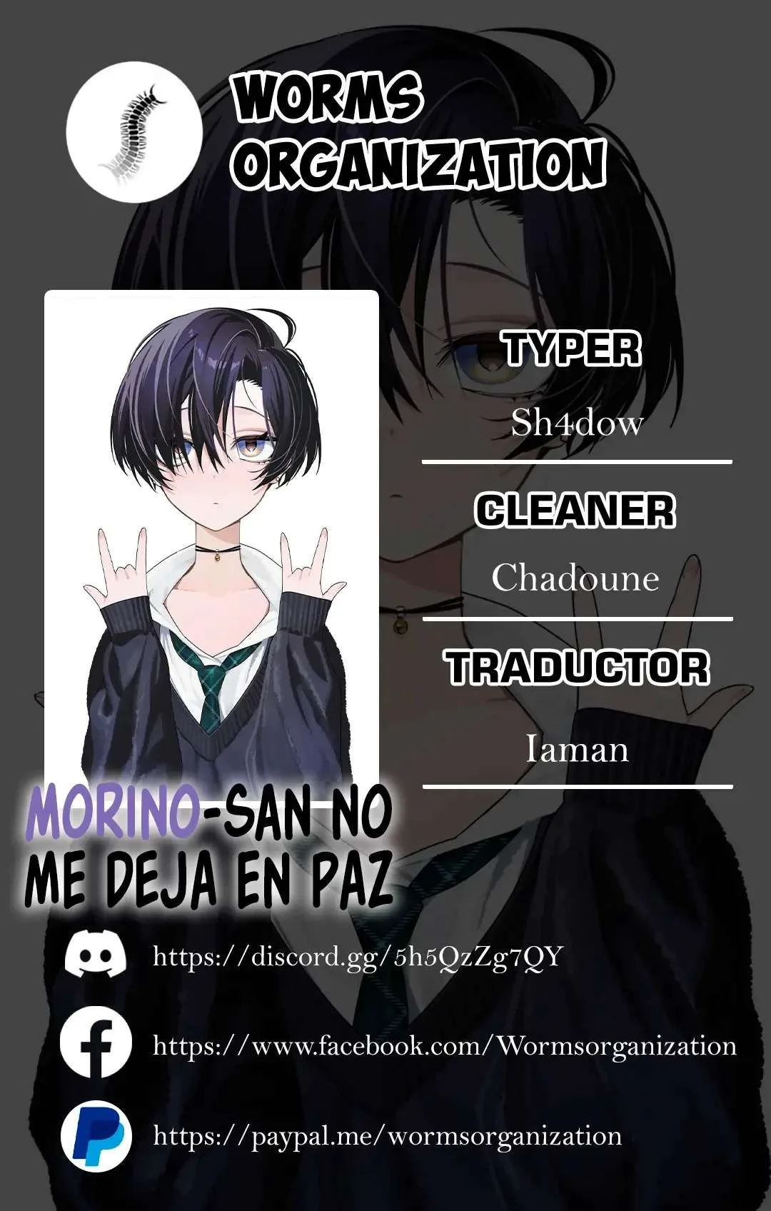 Morino-san No Me Deja En Paz Capítulo 6 - página 1