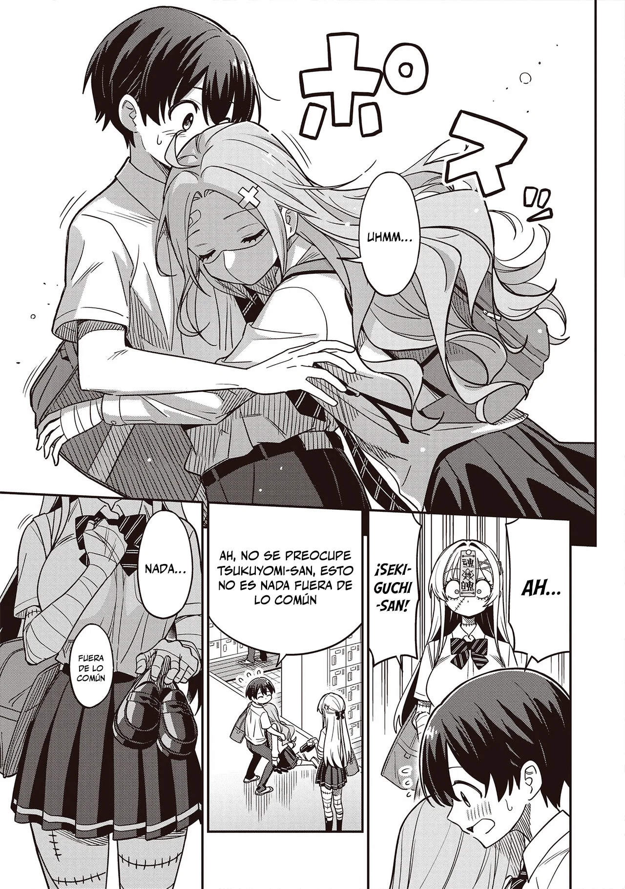 Undead-san no Bukiyou na Seishun Capítulo 6 - página 3