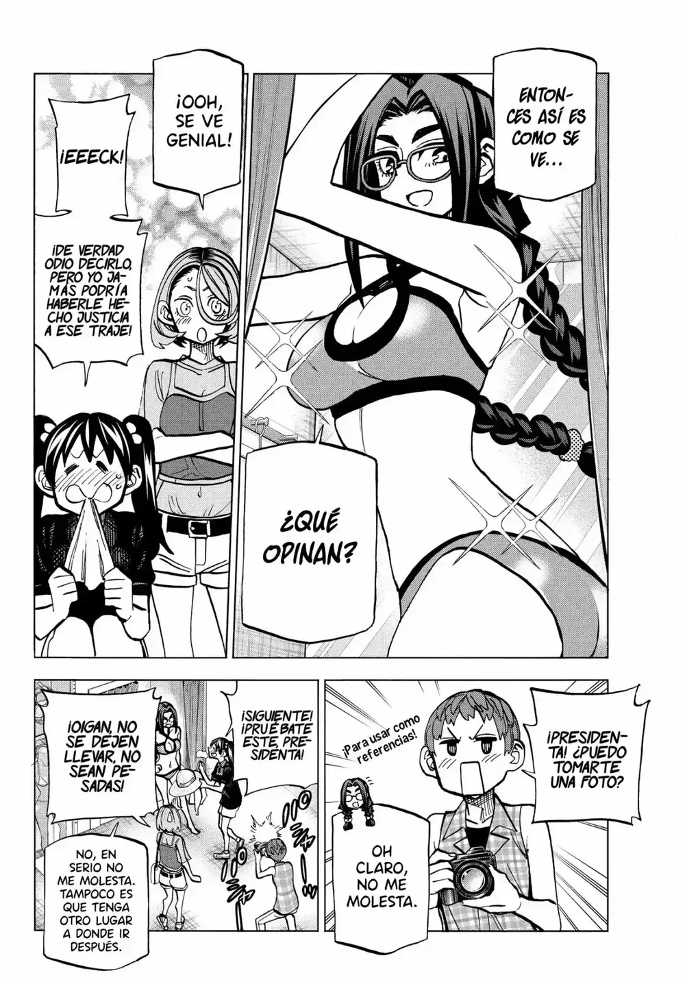 Ponkotsu Fuukiiin to Skaato take ga Futekisetsu na JK no Hanashi Capítulo 17 - página 14