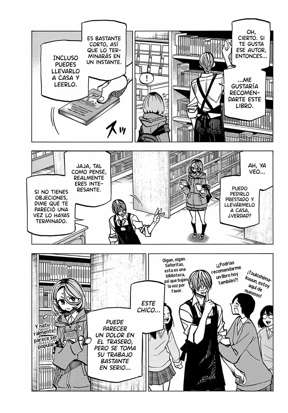 Ponkotsu Fuukiiin to Skaato take ga Futekisetsu na JK no Hanashi Capítulo 5 - página 9