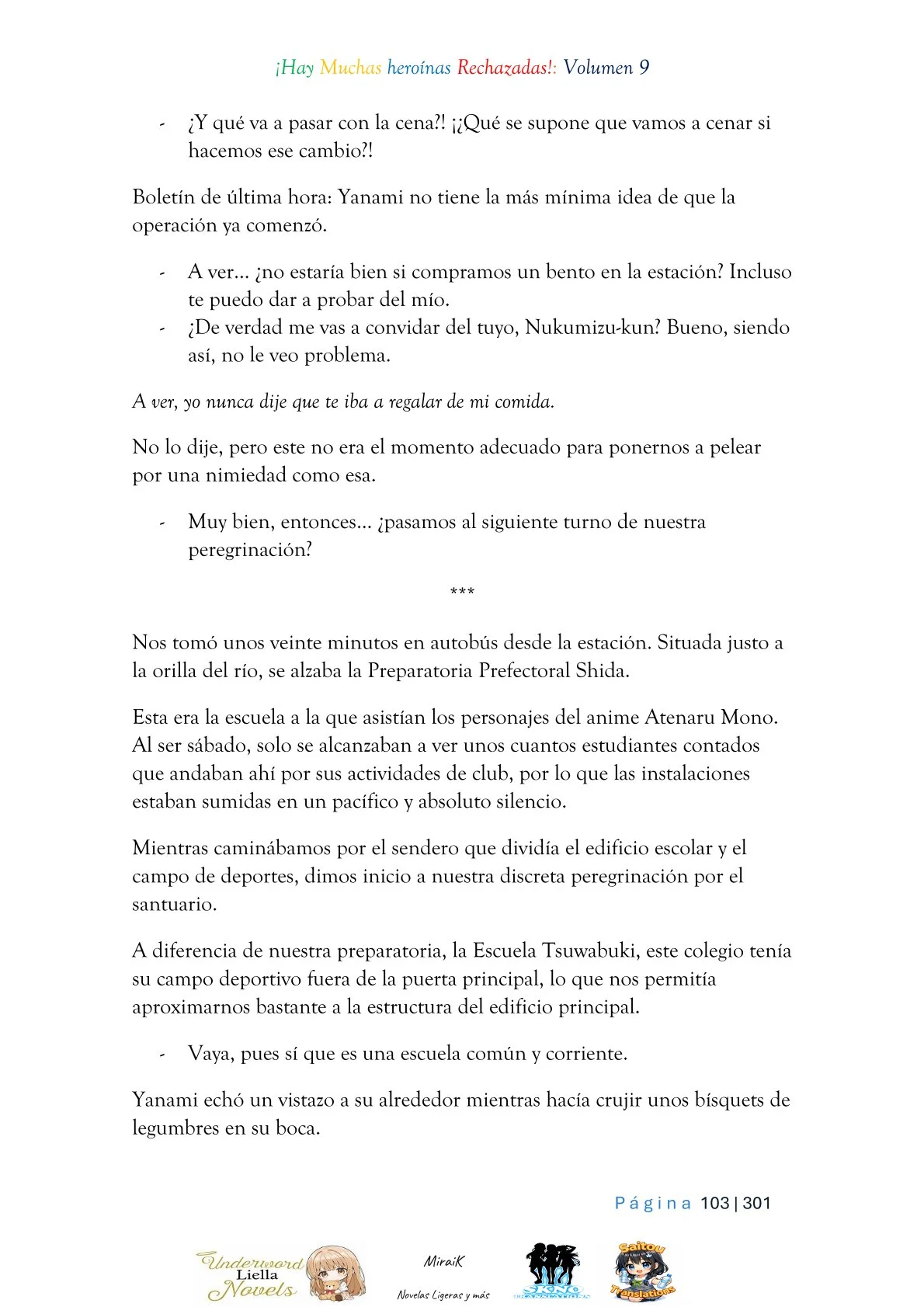 Makeine: Too Many Losing Heroines! Capítulo 9.2 - página 32