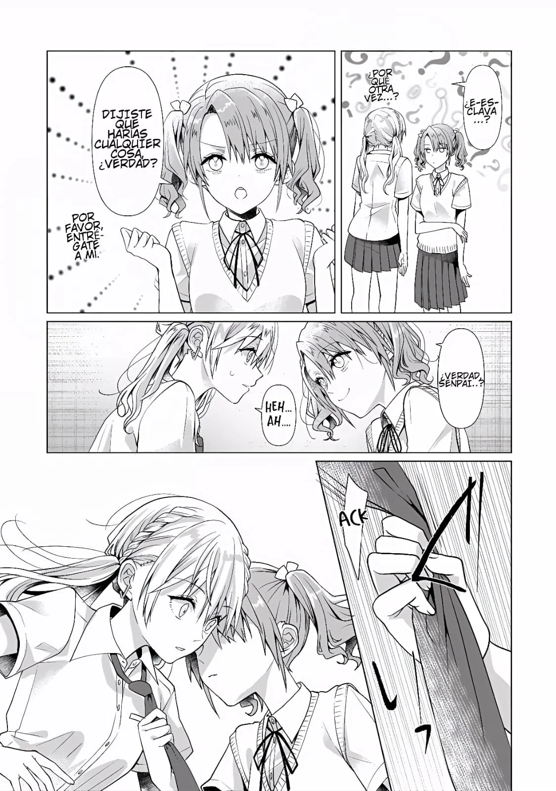 Mi historia yuri comenzo con un contrato de esclavitud. Capítulo 6.2 - página 18