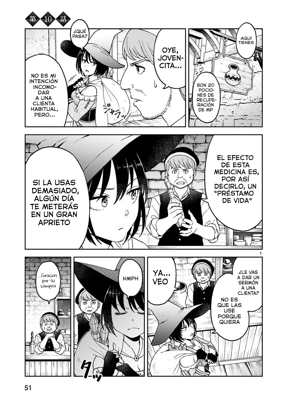 La magia que presté se cobra forzosamente mediante [pagos a plazos] Capítulo 10 - página 1