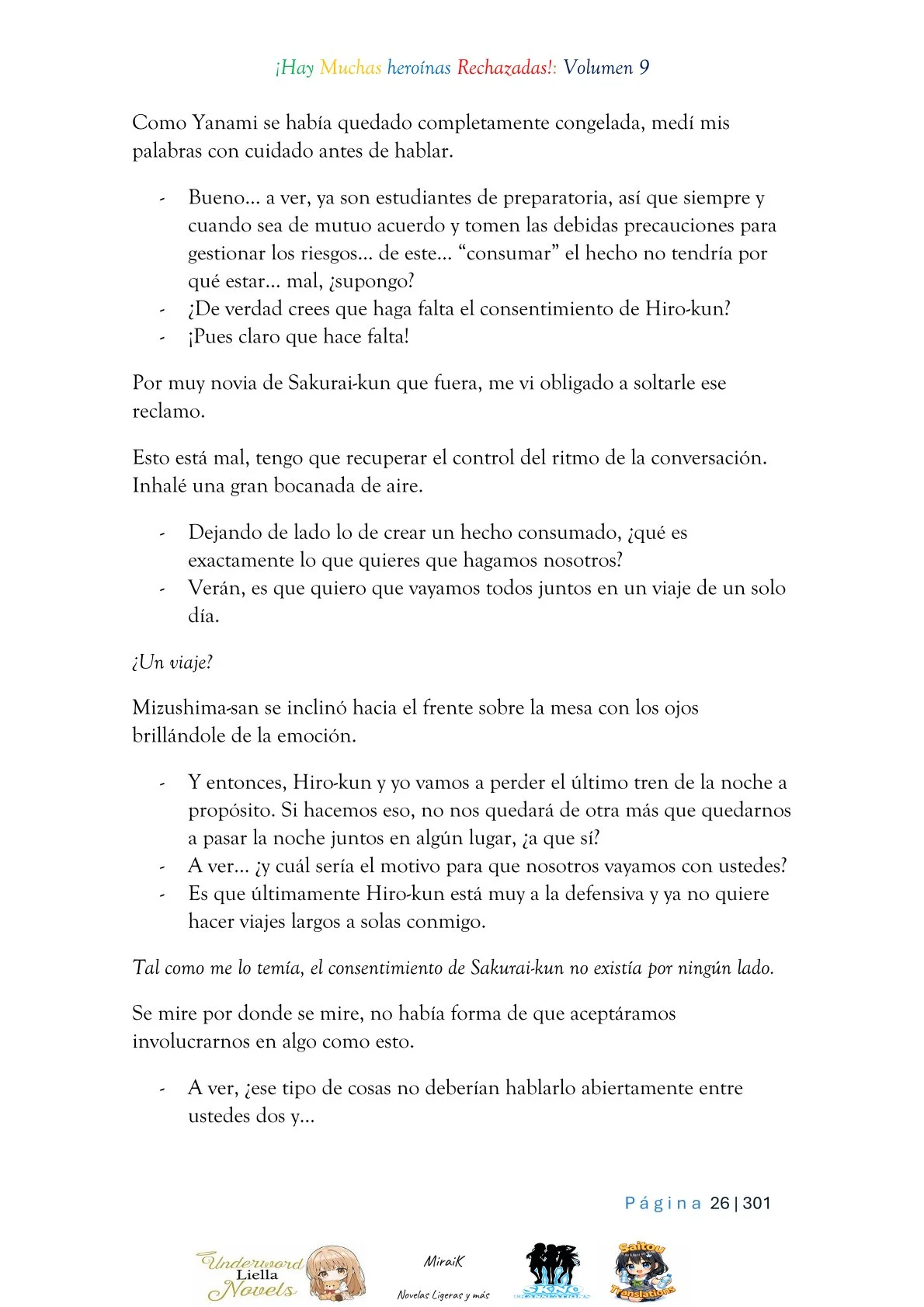 Makeine: Too Many Losing Heroines! Capítulo 9.1 - página 24