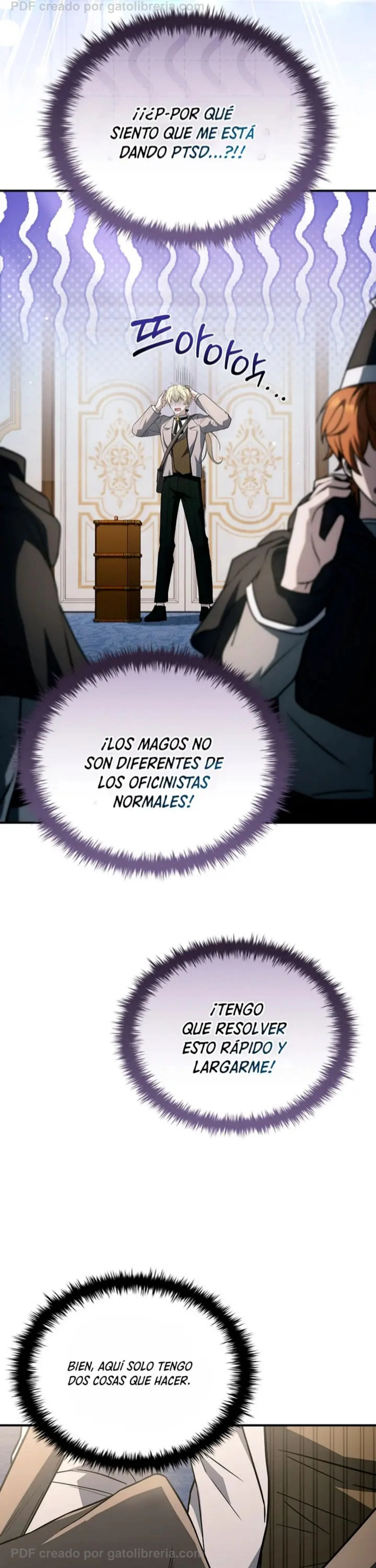 No me interesa ser el sucesor; mejor me dedicaré a sanar. Capítulo 28 - página 33