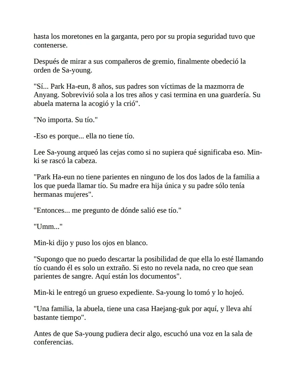 El cazador quiere vivir tranquilamente Capítulo 14 - página 4
