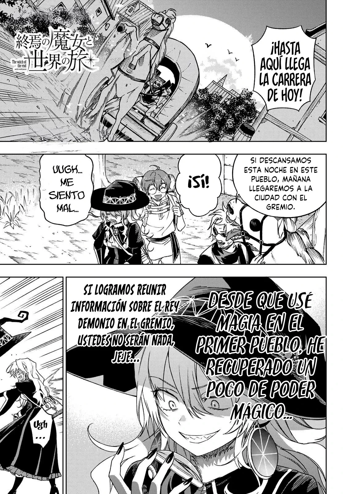 Shuuen no Majo to Sekai no Tabi Capítulo 3 - página 1