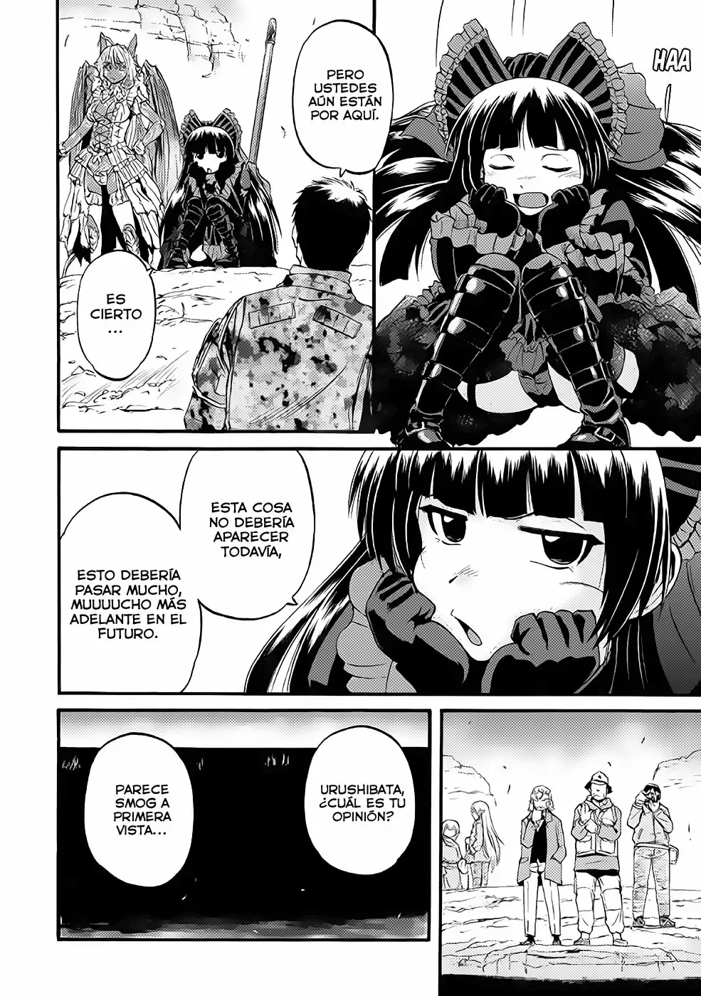 Gate: ¡Así lucharon allí las Fuerzas de Autodefensa de Japón! Capítulo 94 - página 10