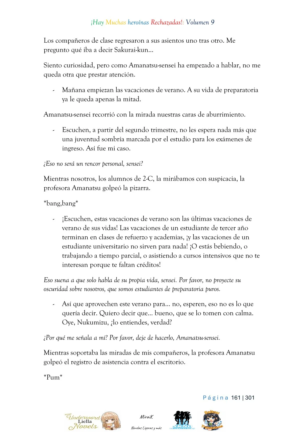 Makeine: Too Many Losing Heroines! Capítulo 9.3 - página 14