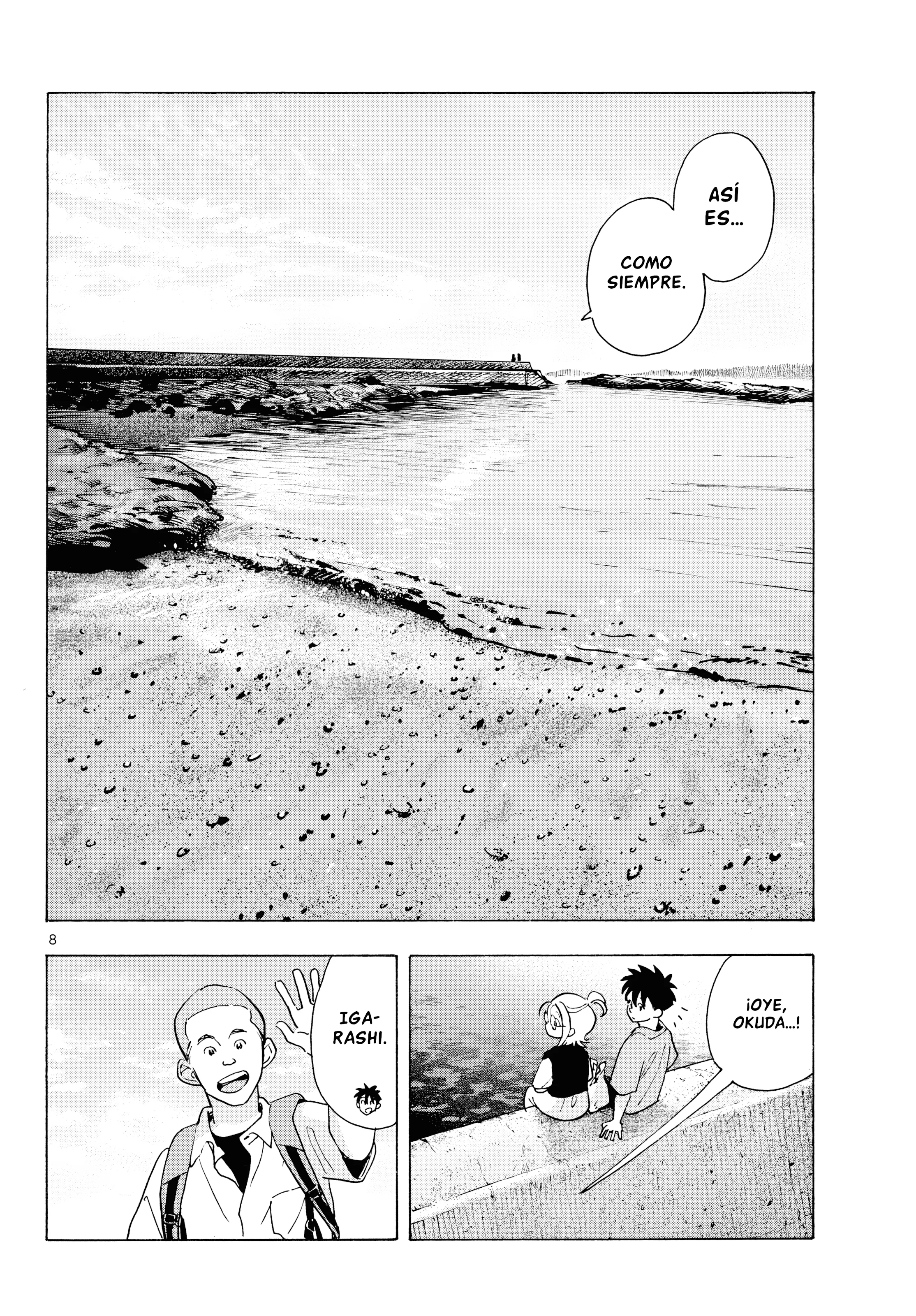 Kimi wa Akeboshi Capítulo 14 - página 8