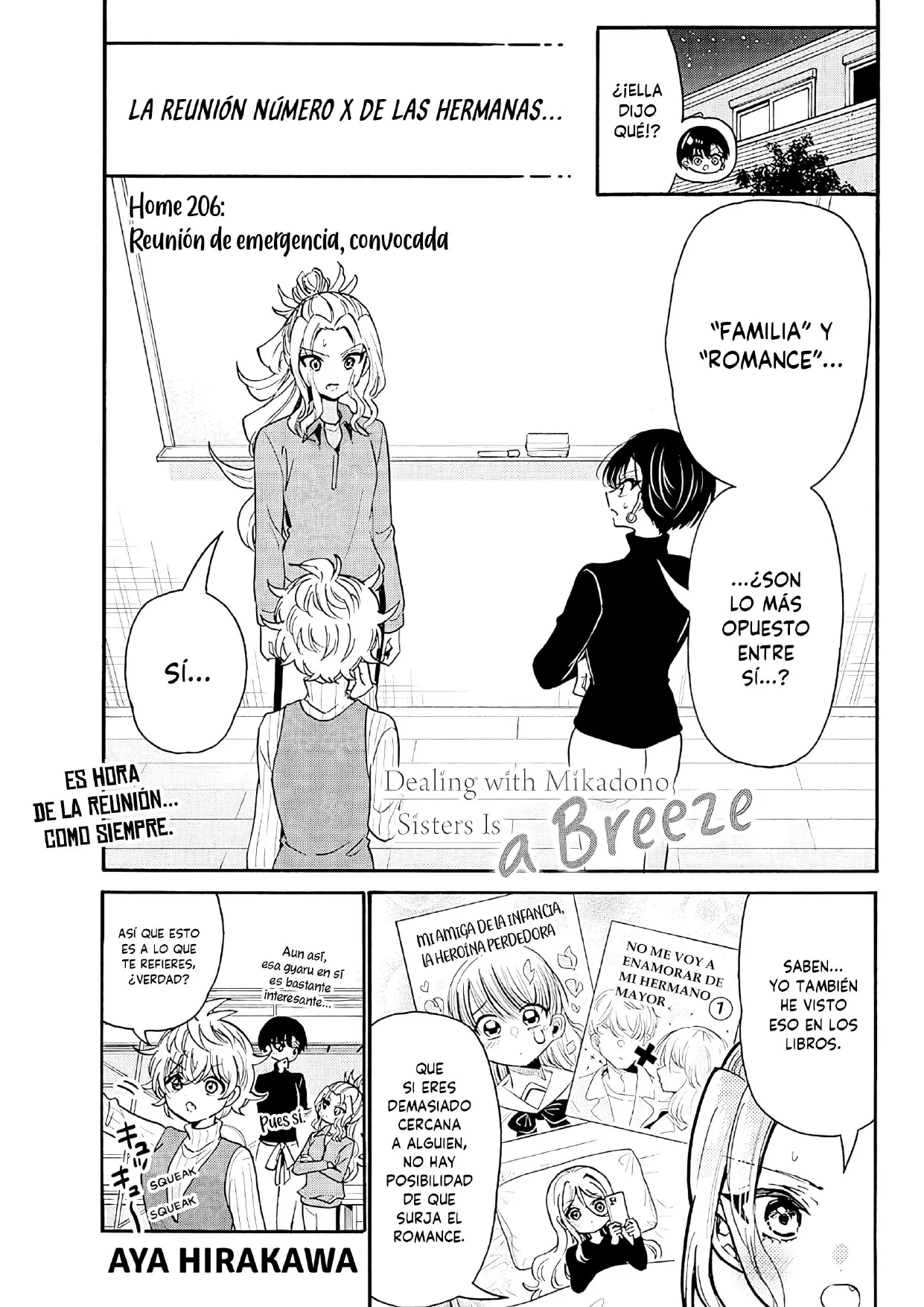 Mikadono Sanshimai wa Angai, Choroi. Capítulo 206 - página 1